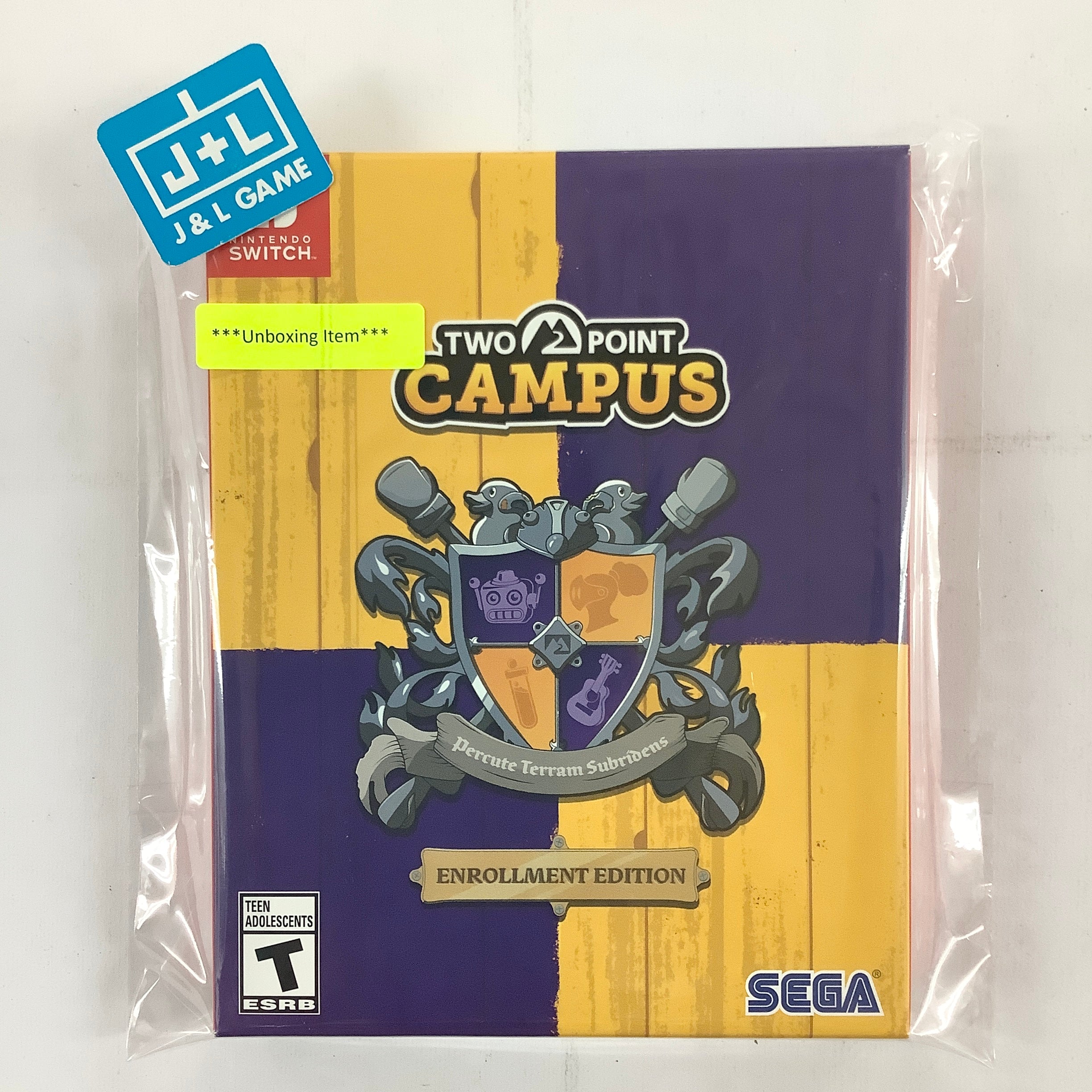 Two Point Campus: Enrollment Launch Edition - (NSW) Nintendo Switch [UNBOXING] Video Games SEGA   