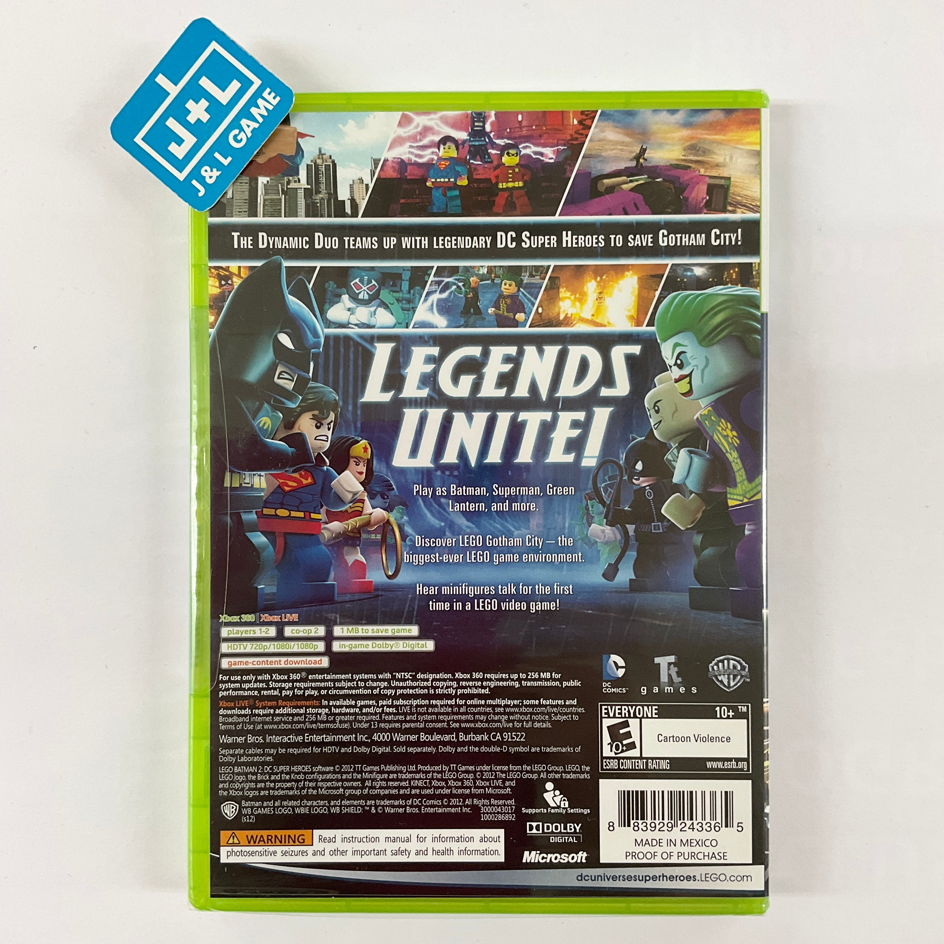 LEGO Batman 2: DC Super Heroes - Xbox 360 Video Games Warner Bros. Interactive Entertainment   