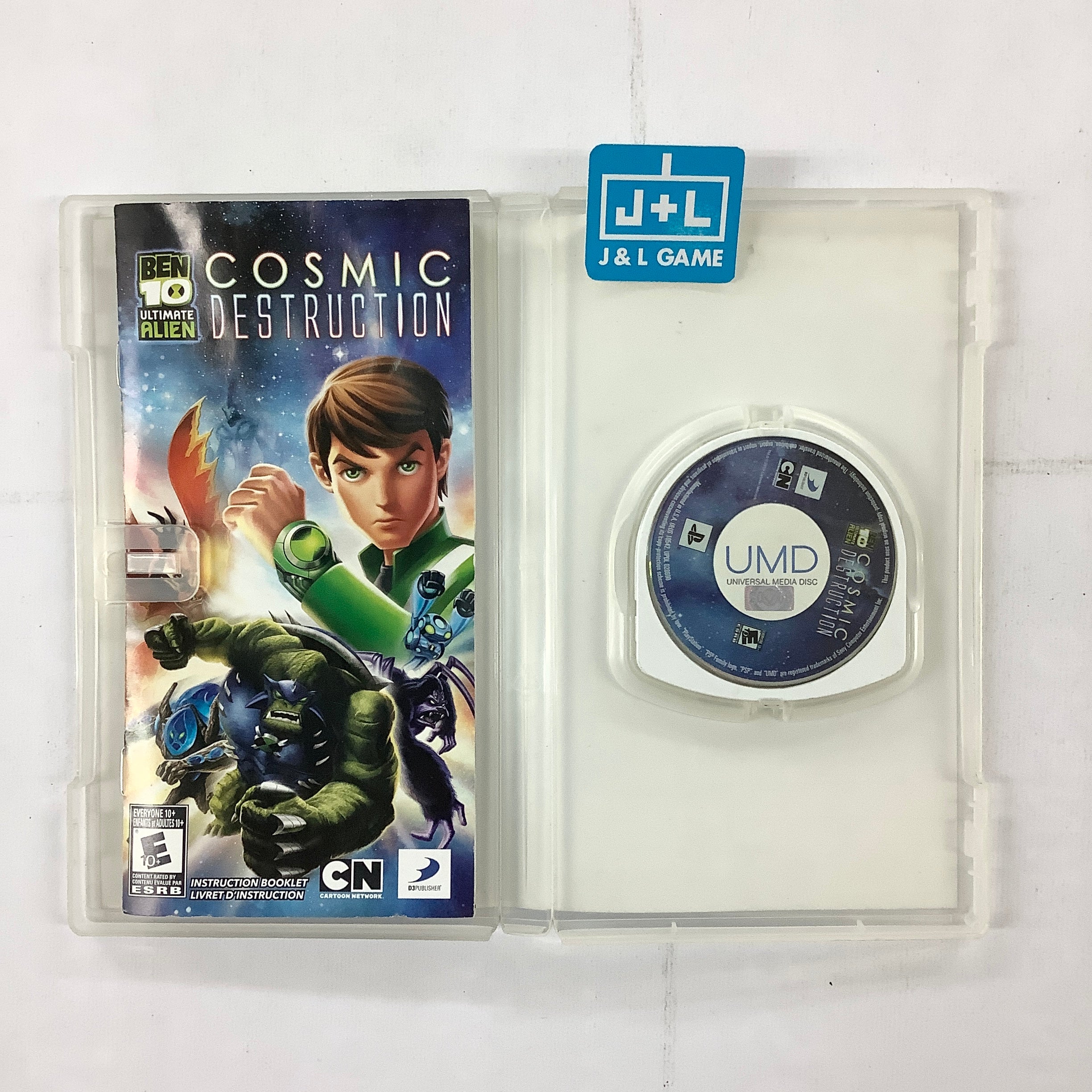 Ben 10 Ultimate Alien Cosmic Destruction - Sony PSP [Pre-Owned] Video Games D3 Publisher   