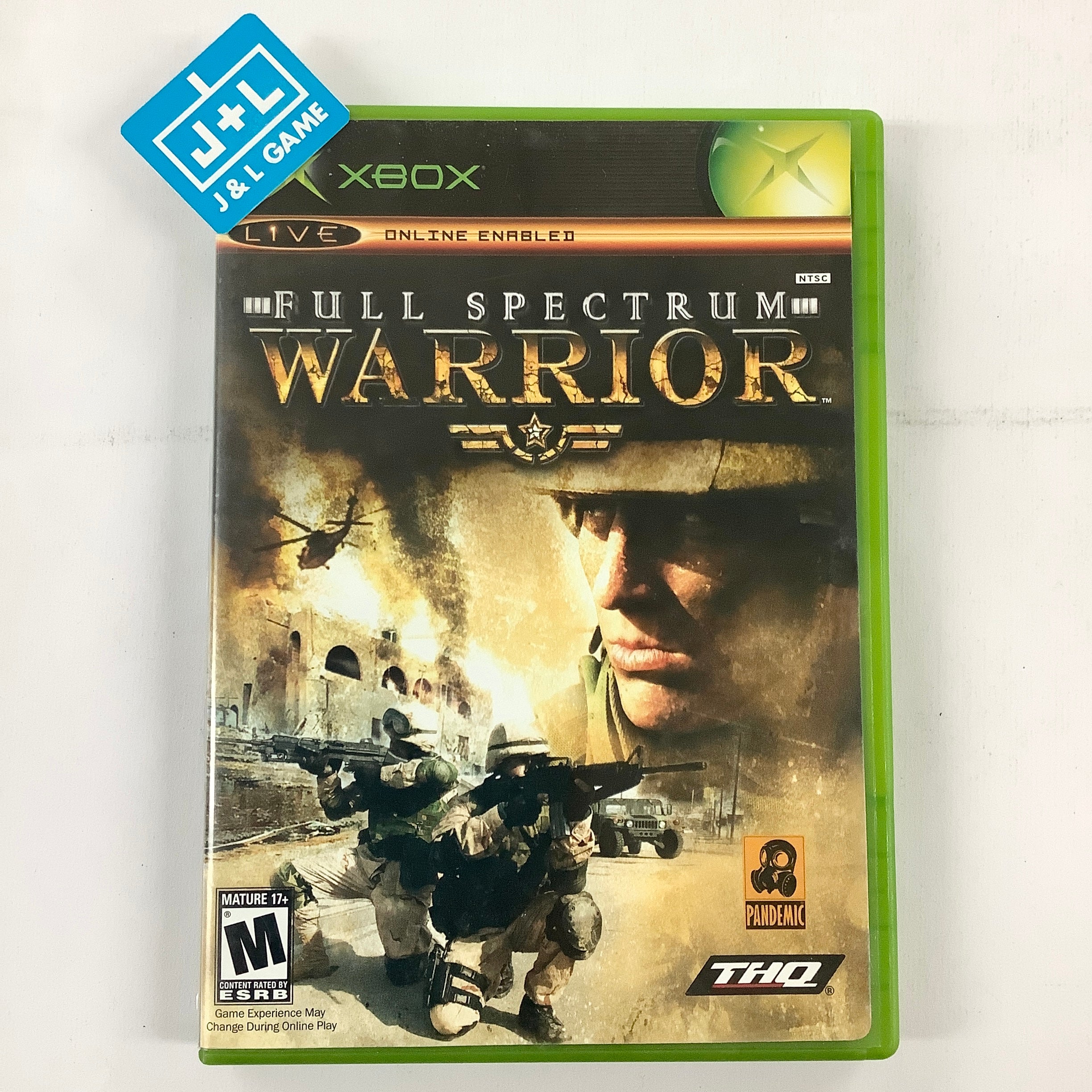 Full Spectrum Warrior - (XB) Xbox [Pre-Owned] Video Games THQ   