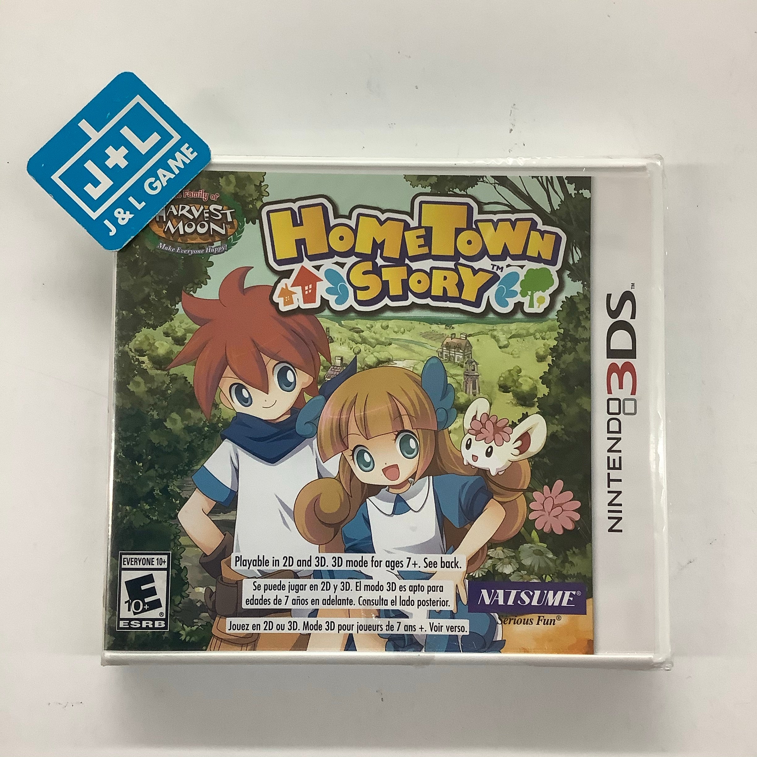 HomeTown Story - Nintendo 3DS Video Games Natsume   