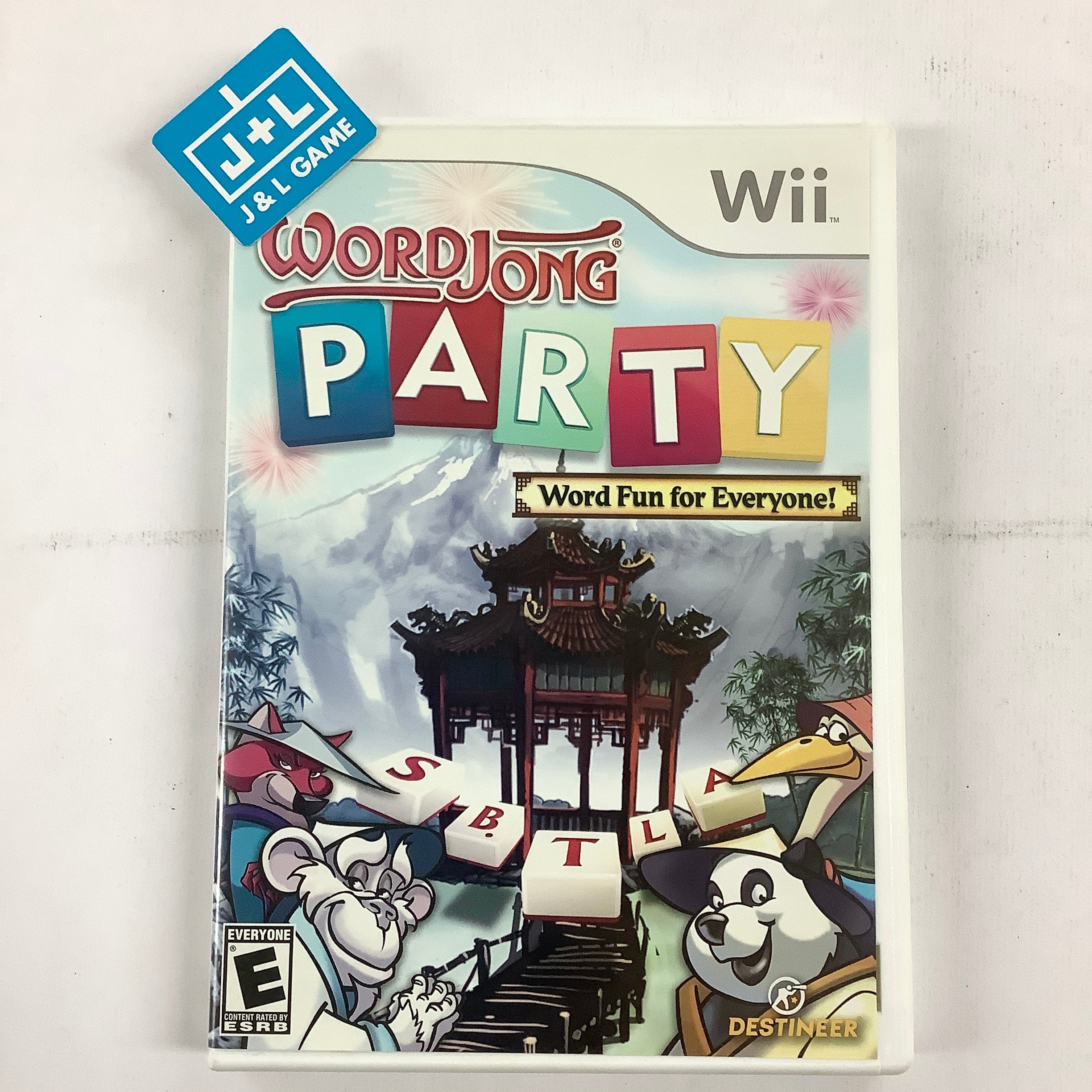 WordJong Party - Nintendo Wii [Pre-Owned] Video Games Destineer   