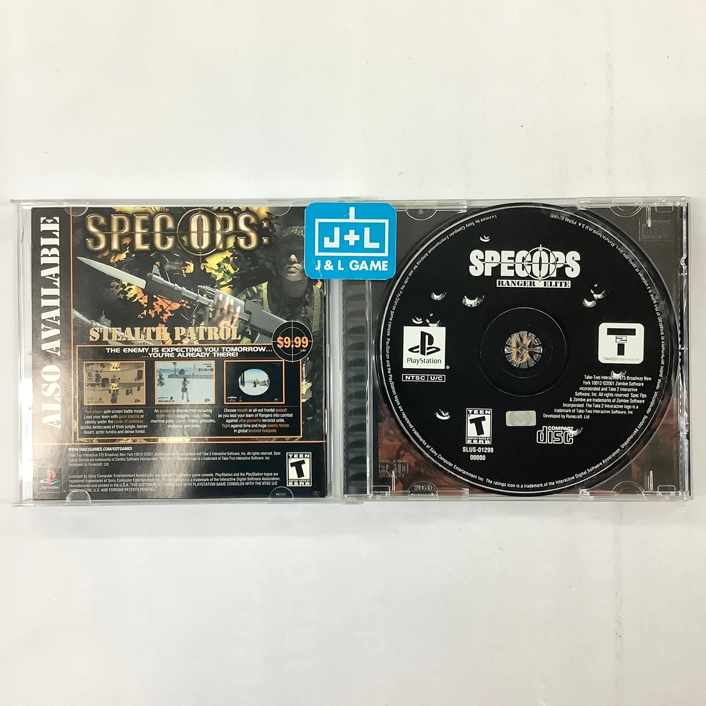 Spec Ops: Ranger Elite - (PS1) PlayStation 1 [Pre-Owned] Video Games Take-Two Interactive   