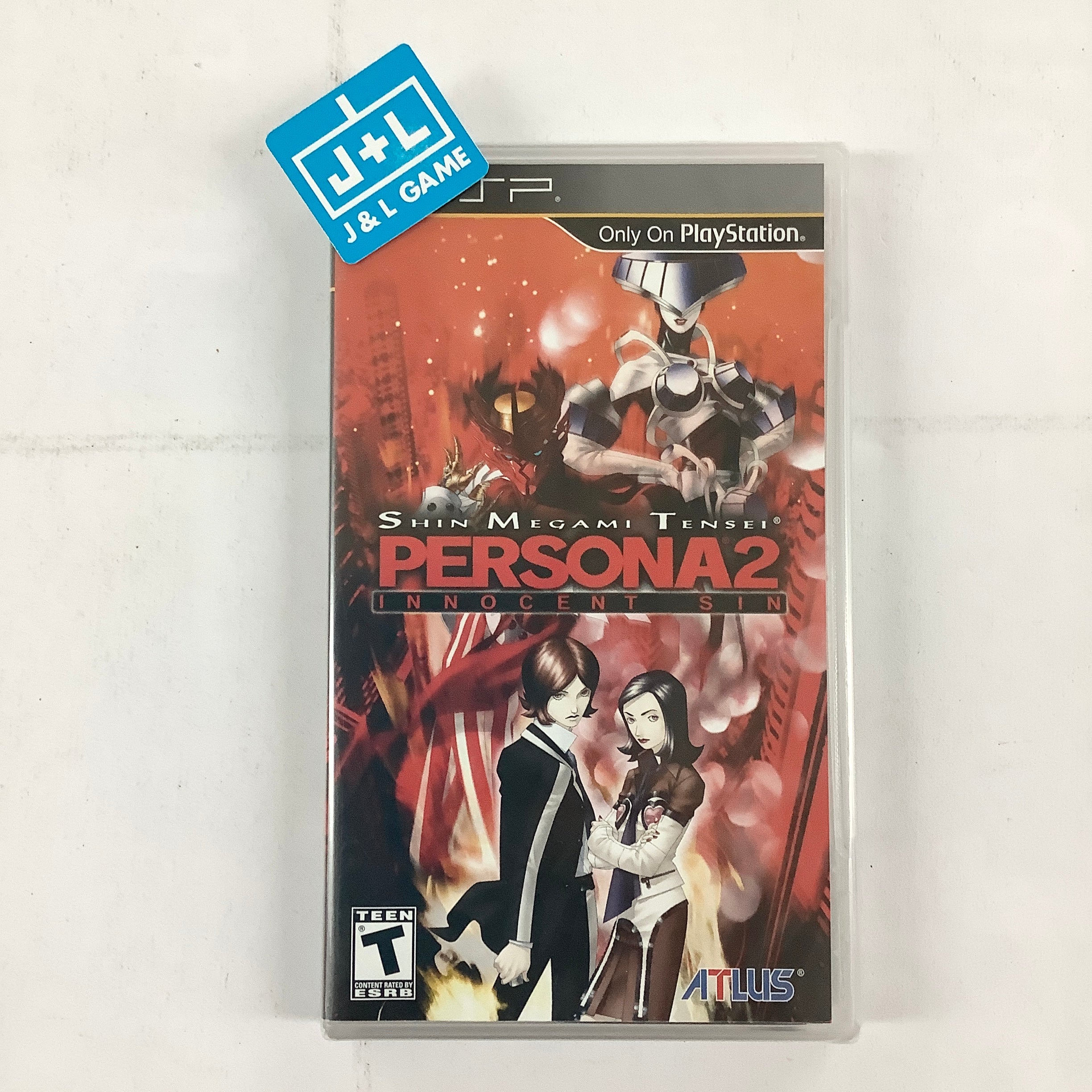 Shin Megami Tensei: Persona 2 Innocent Sin - Sony PSP Video Games Atlus   