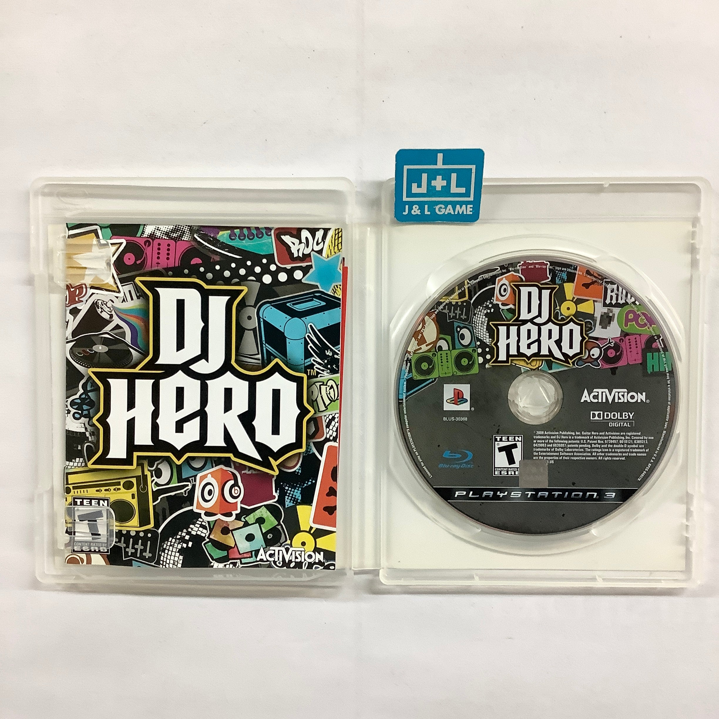 DJ Hero (Game Only) - PlayStation 3 [Pre-Owned] Video Games ACTIVISION   