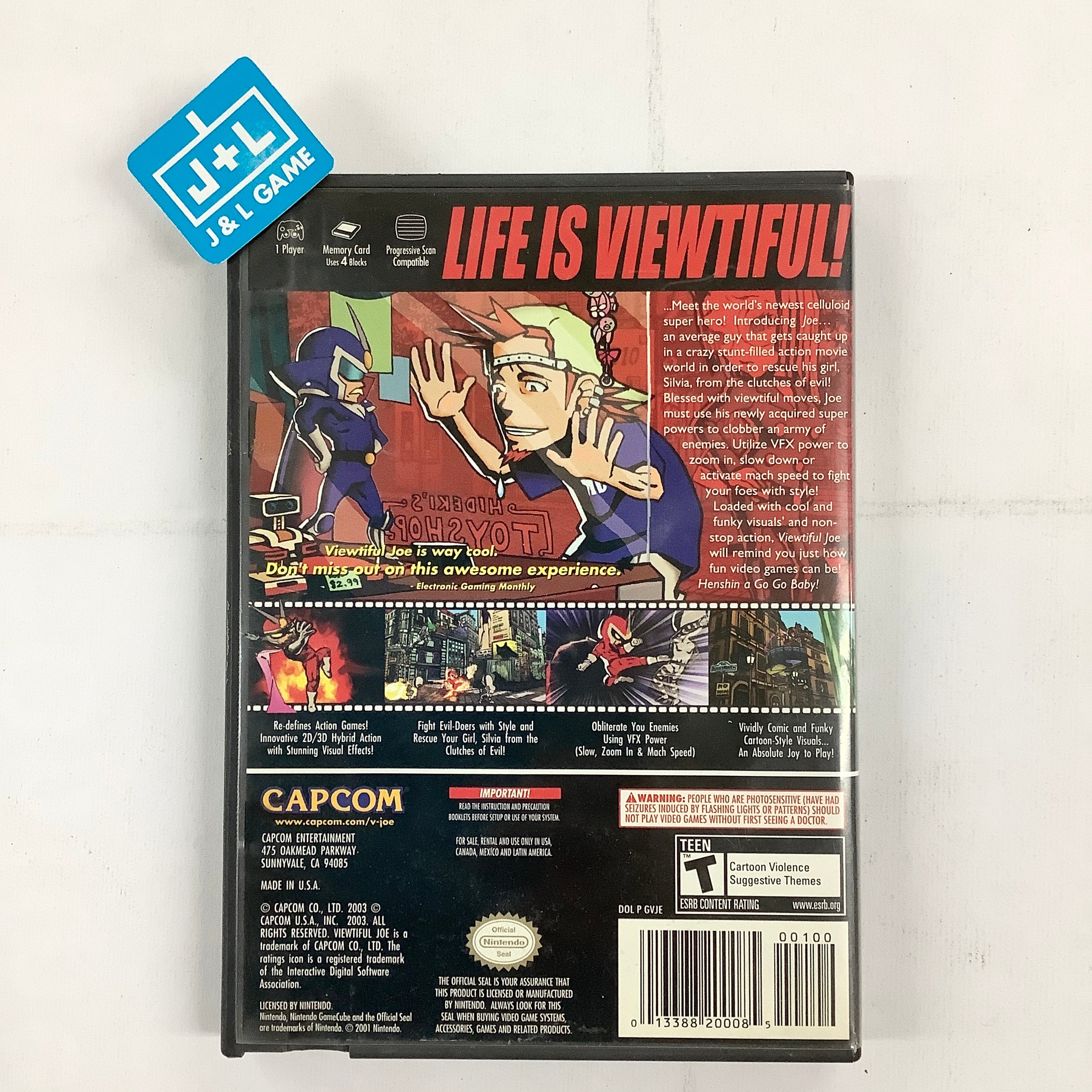 Viewtiful Joe - (GC) Gamecube [Pre-Owned] Video Games Capcom   