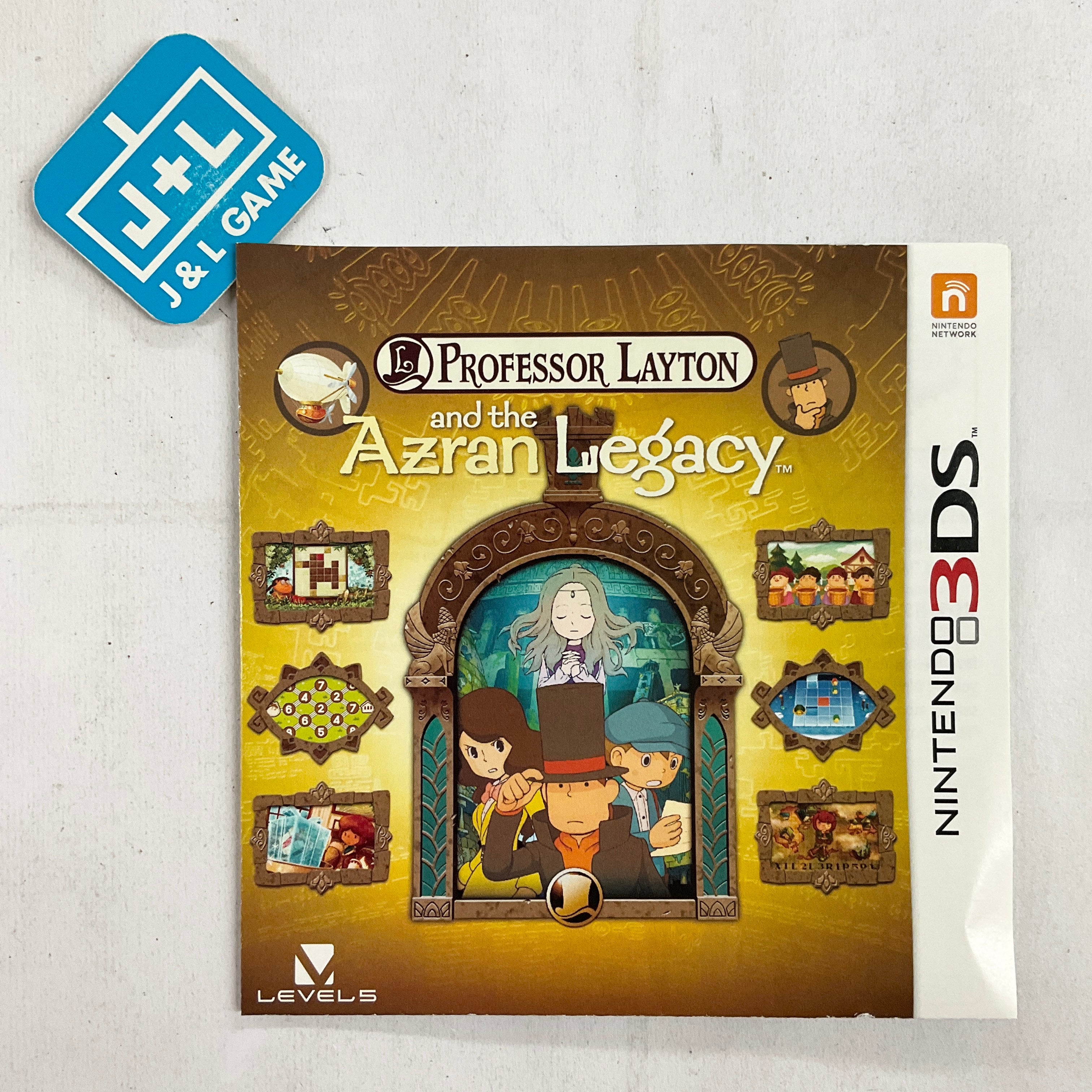 Professor Layton and the Azran Legacy - Nintendo 3DS [Pre-Owned] Video Games Nintendo   