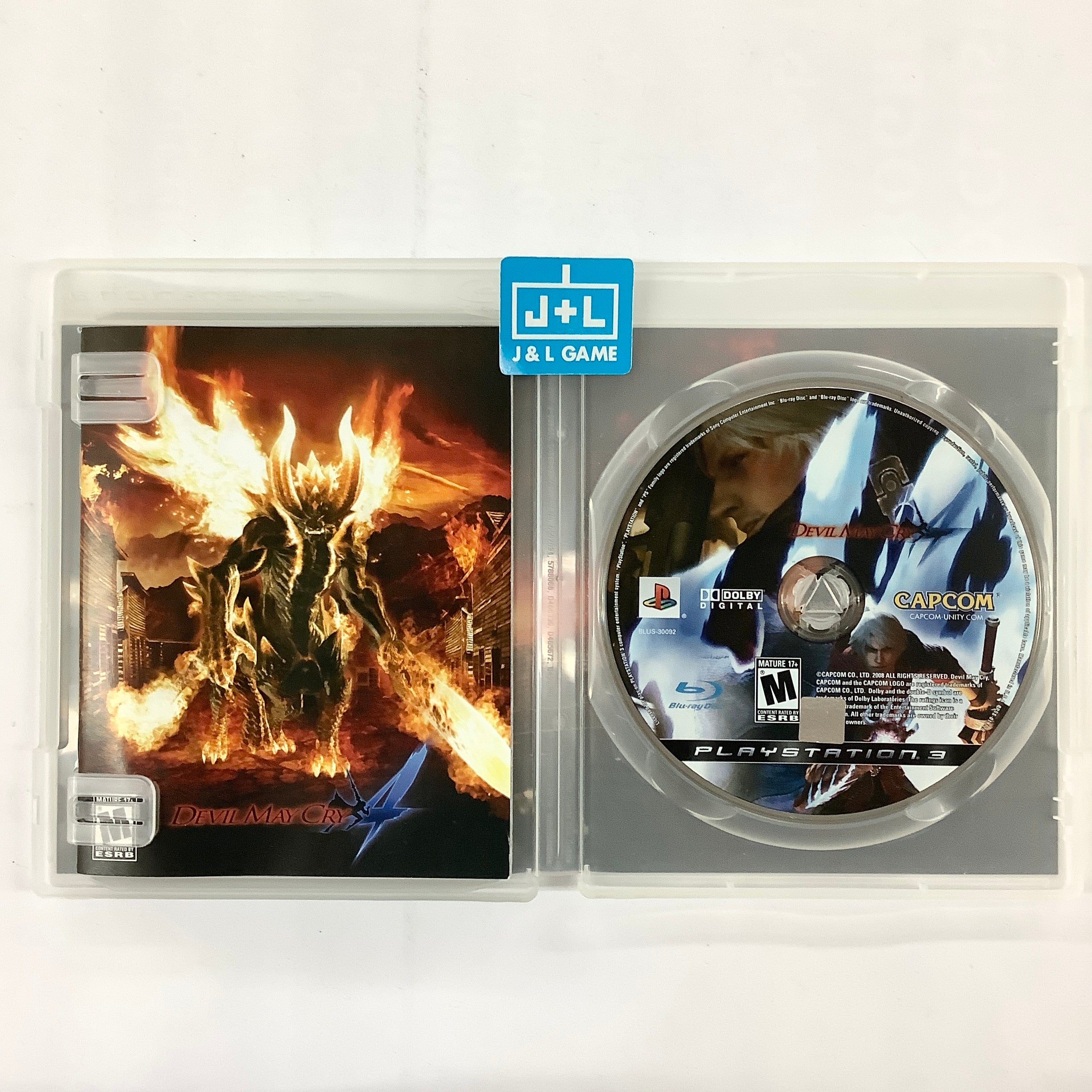 Devil May Cry 4 - (PS3) PlayStation 3 [Pre-Owned] Video Games Capcom   