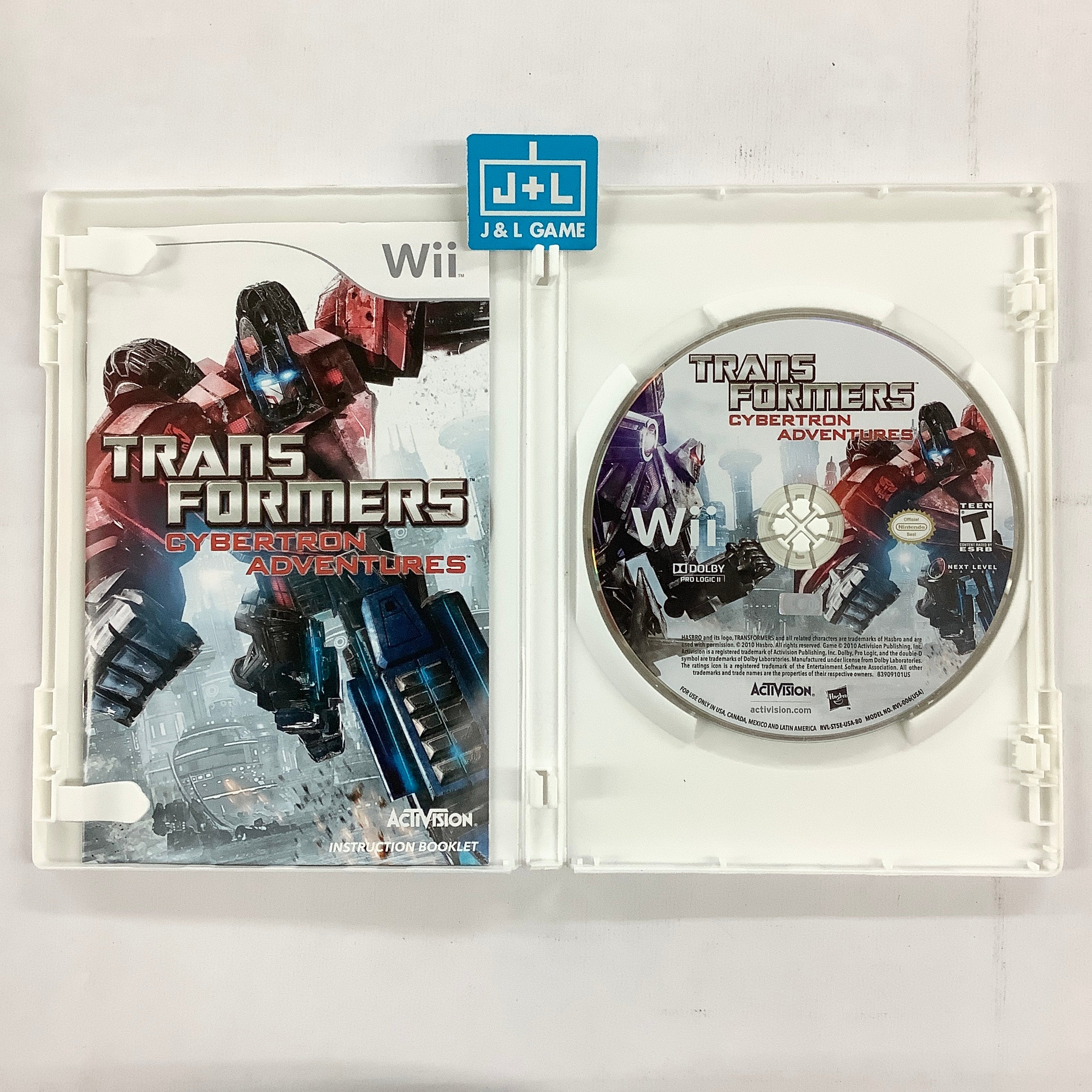 Transformers: Cybertron Adventures - Nintendo Wii [Pre-Owned] Video Games Activision   