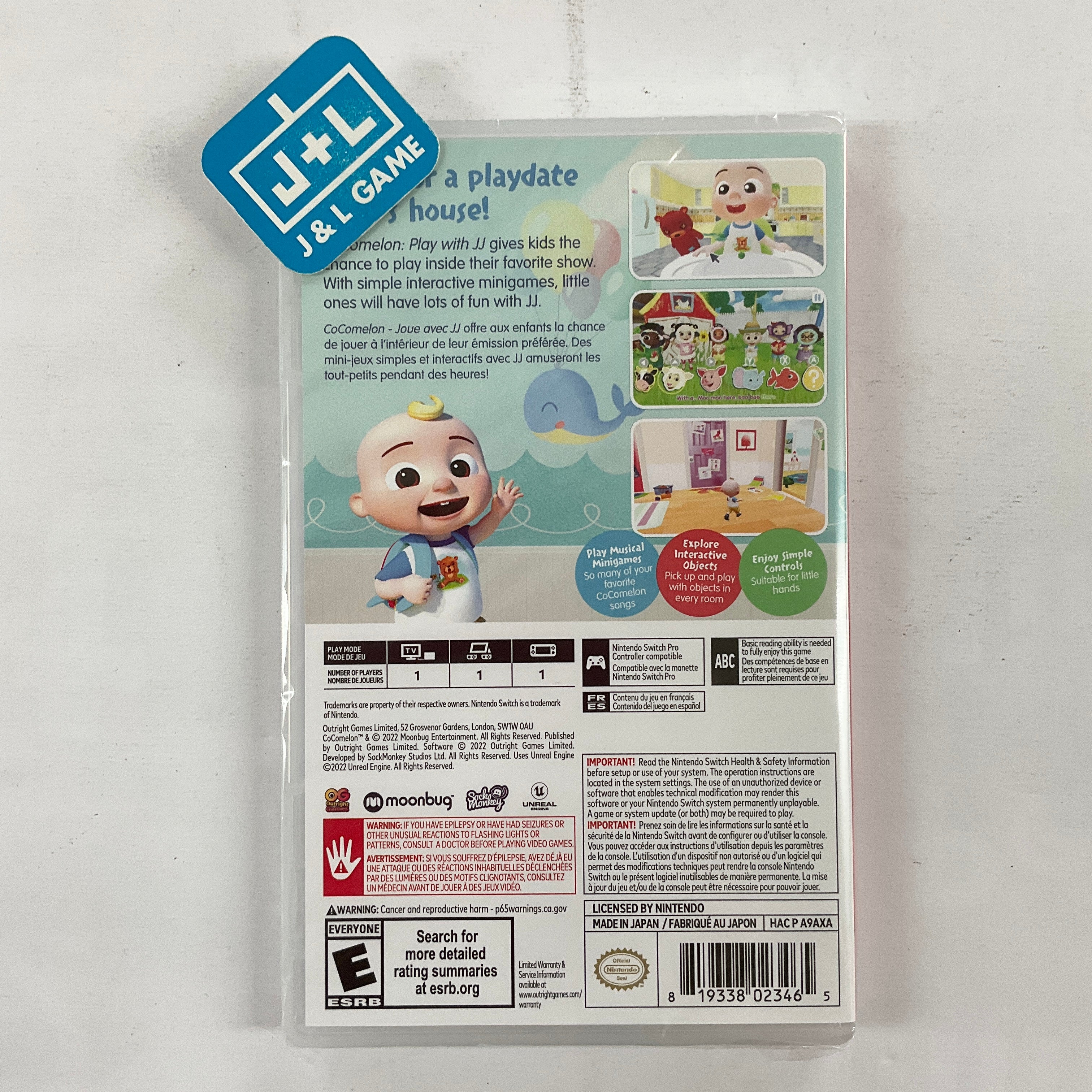 Coco Melon: Play with JJ - (NSW) Nintendo Switch Video Games Outright Games   