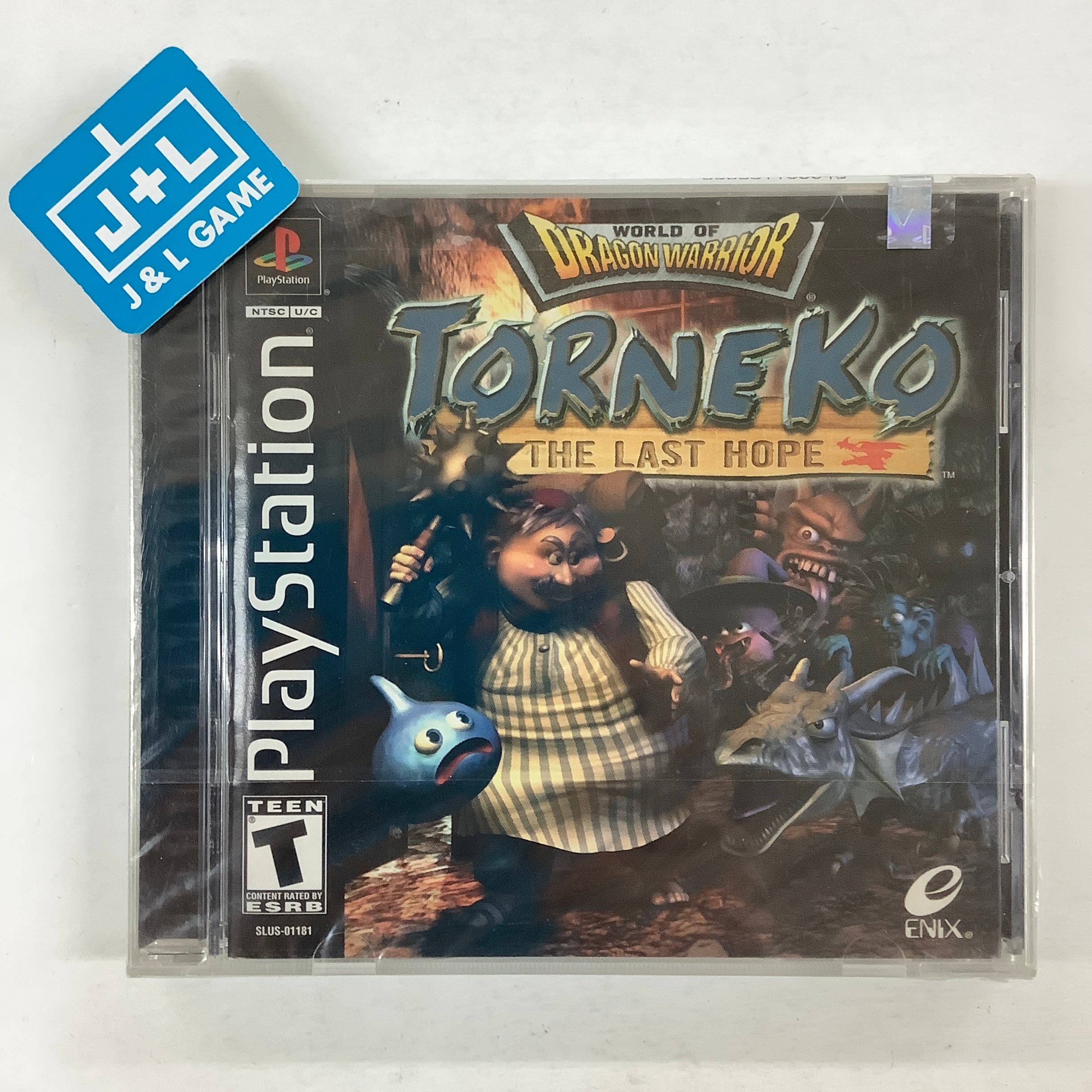 Torneko:  The Last Hope - (PS1) PlayStation 1 Video Games Enix Corporation   