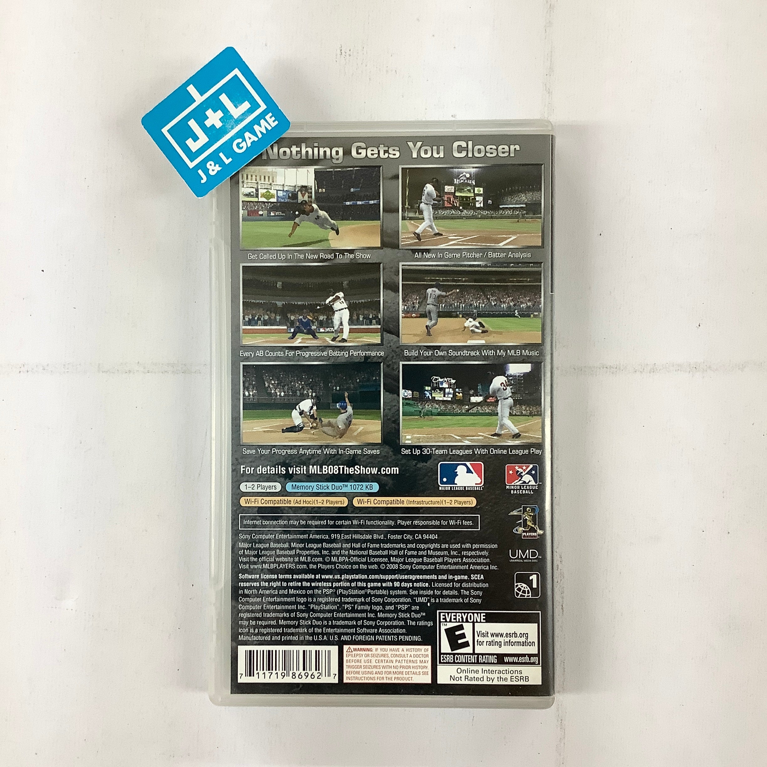 MLB 08: The Show - Sony PSP [Pre-Owned] Video Games SCEA   