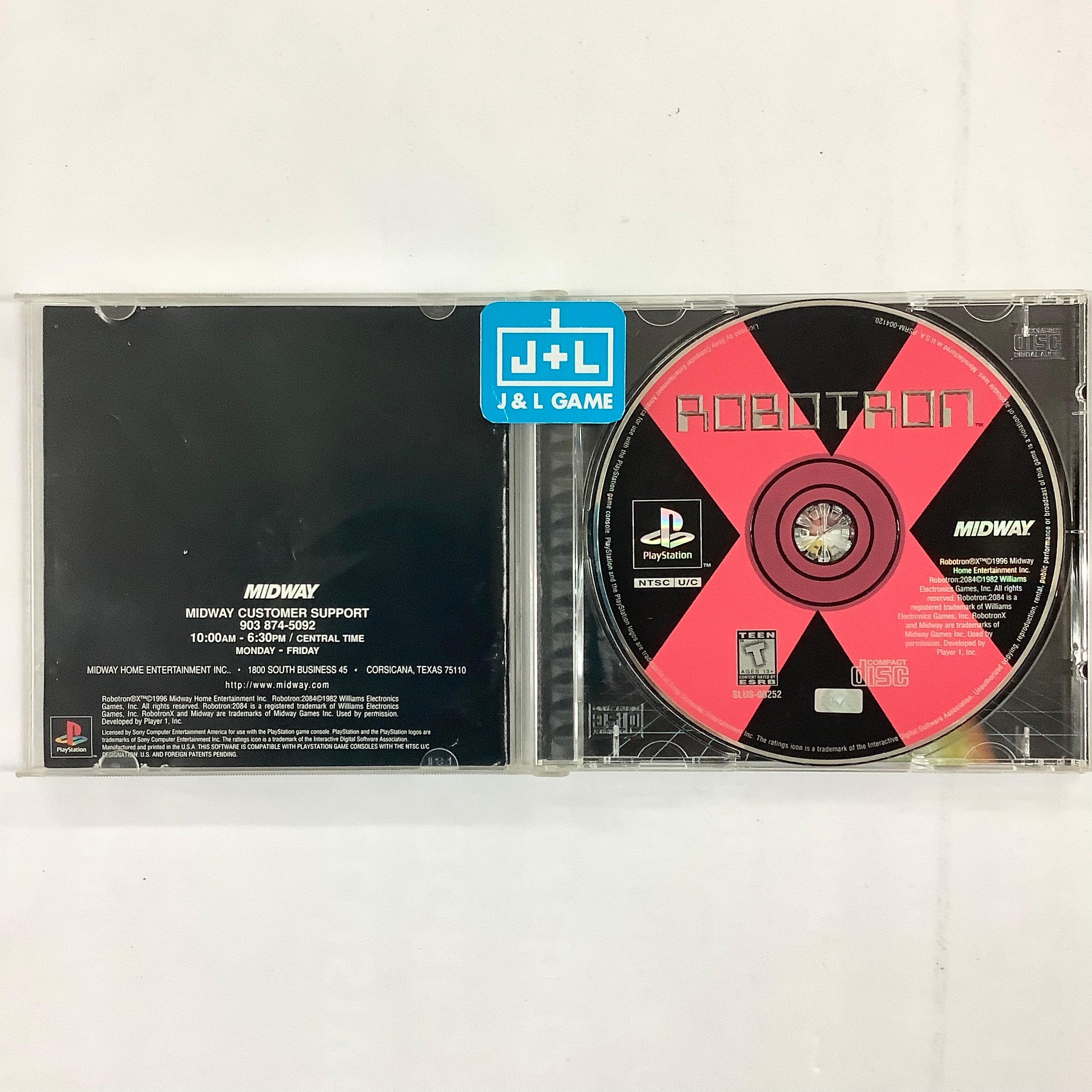 Robotron X - (PS1) PlayStation 1 [Pre-Owned] Video Games Midway   