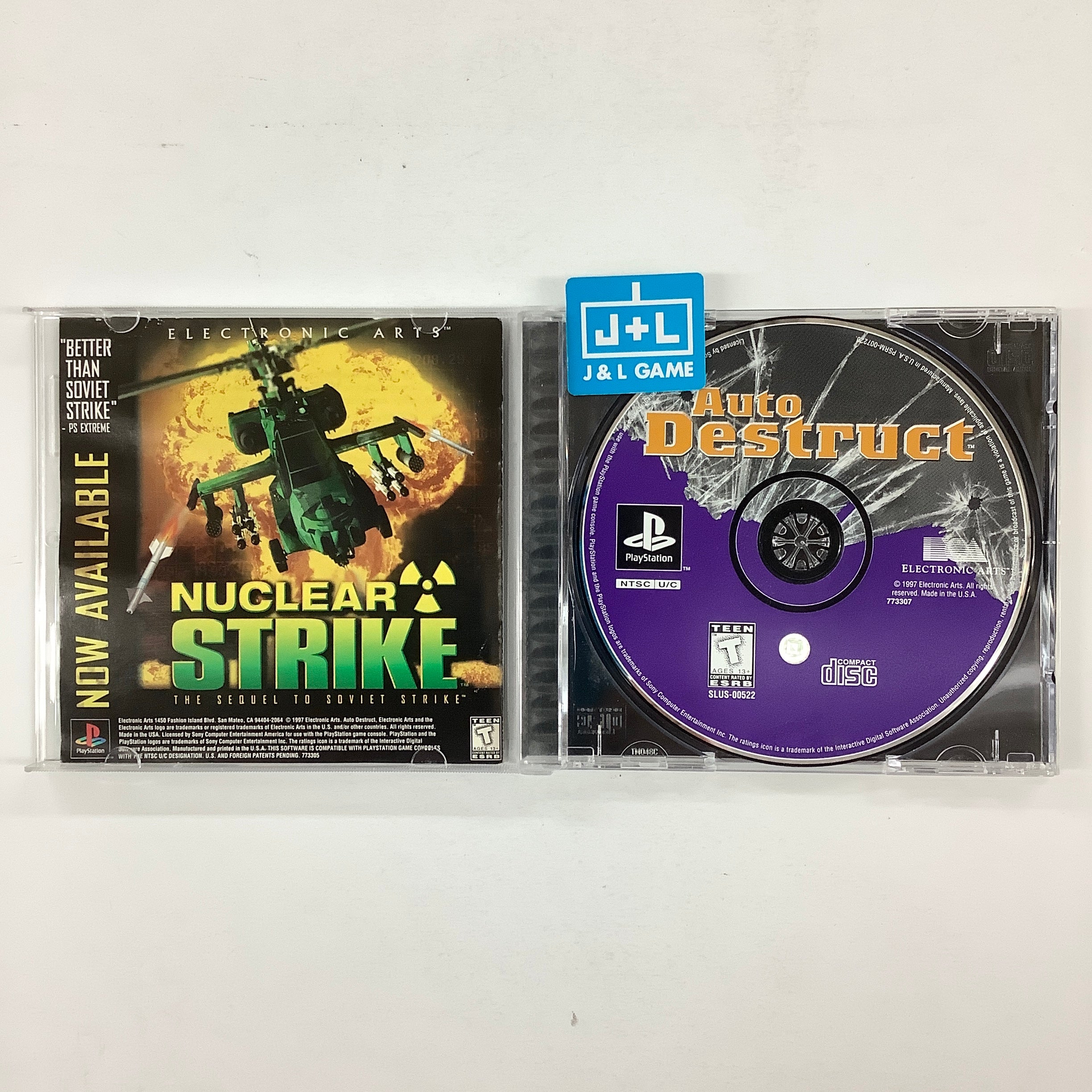 Auto Destruct - (PS1) PlayStation 1 [Pre-Owned] Video Games Electronic Arts   