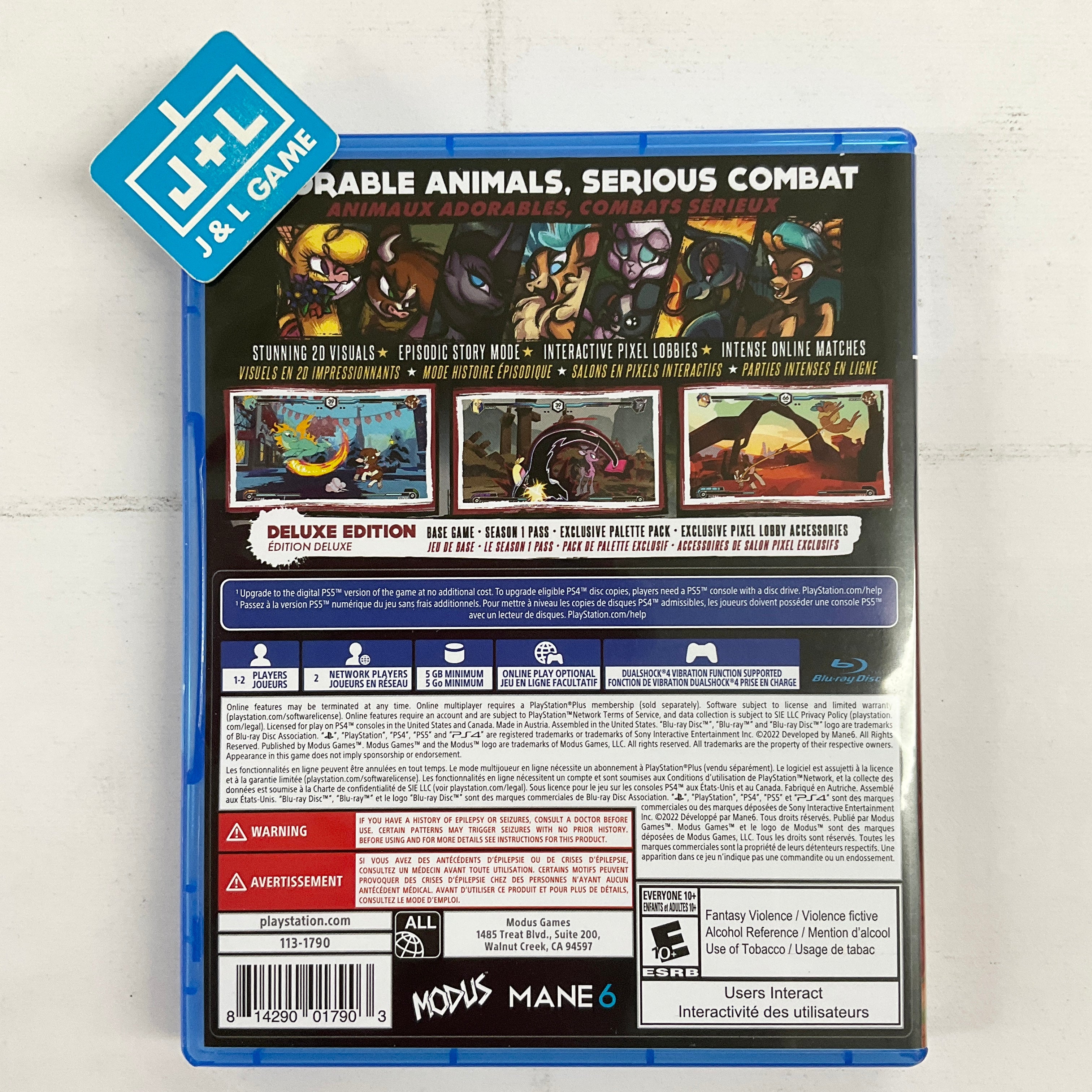 Them's Fighting Herds: Deluxe Edition - (PS4) PlayStation 4 [UNBOXING] Video Games Modus   
