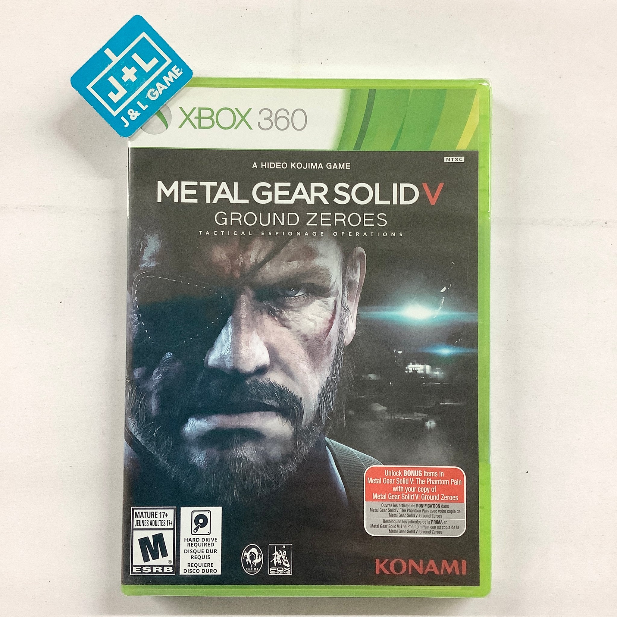 Metal Gear Solid V: Ground Zeroes - Xbox 360 Video Games Konami   