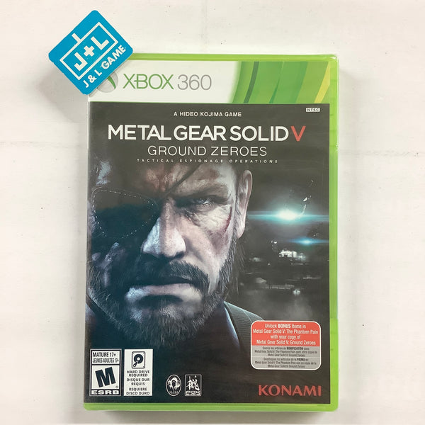 Nintendo Switch L GEAR SOLID V: GROUND ZEROES Metal Gear Solid V: Ground Zeroes 100% Completion