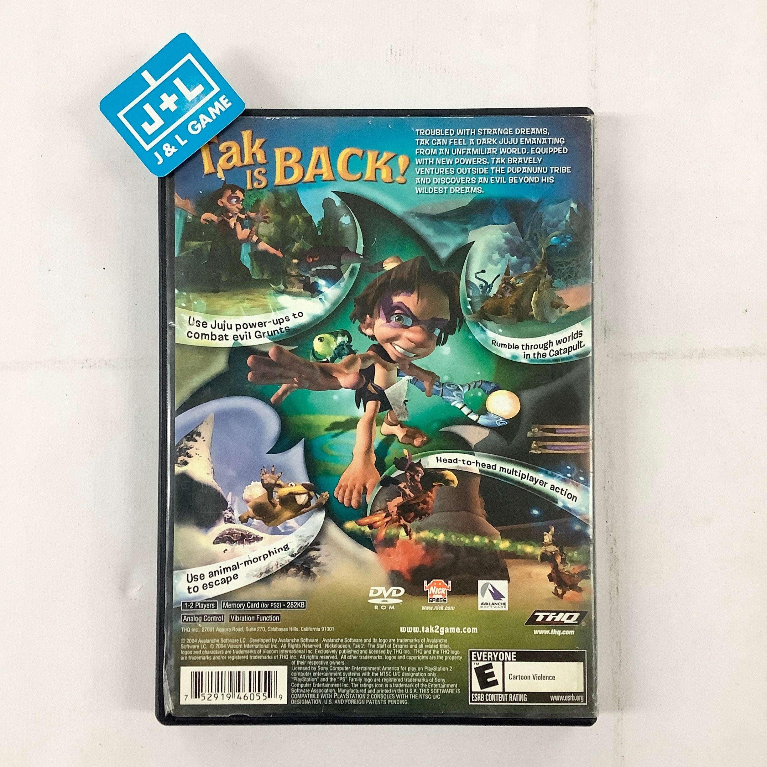 Tak 2: The Staff of Dreams - (PS2) PlayStation 2 [Pre-Owned] Video Games THQ   