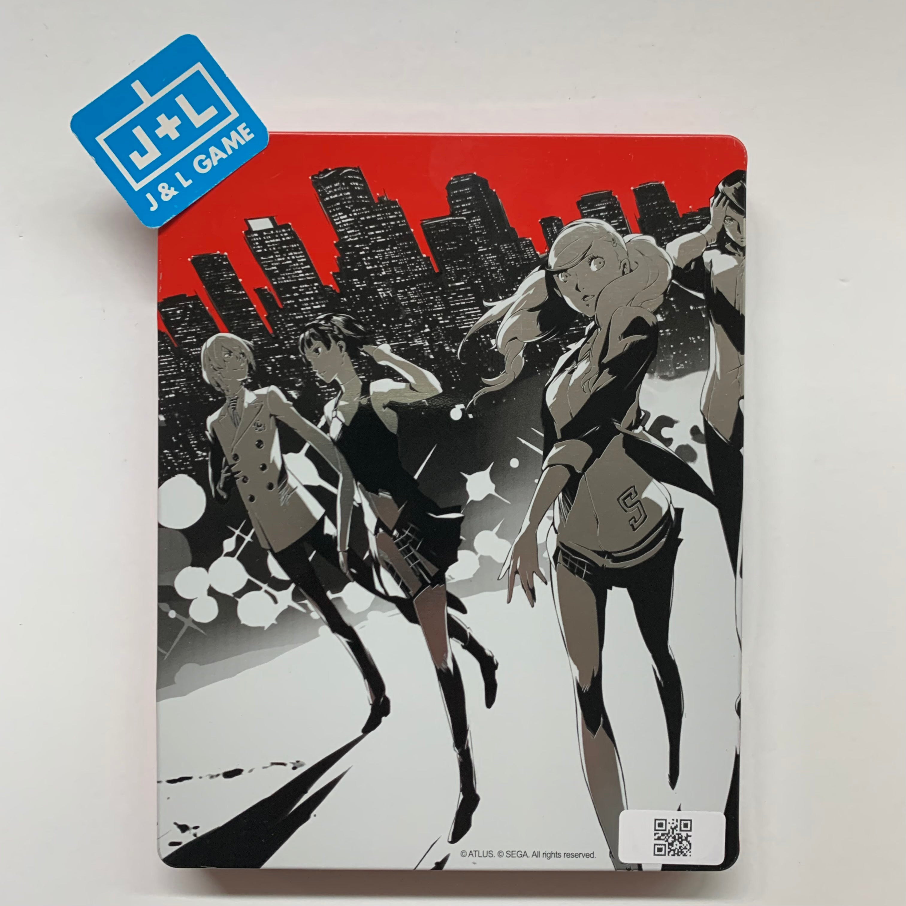 Persona 5 (SteelBook Edition) - (PS4) PlayStation 4 [Pre-Owned] Video Games Atlus