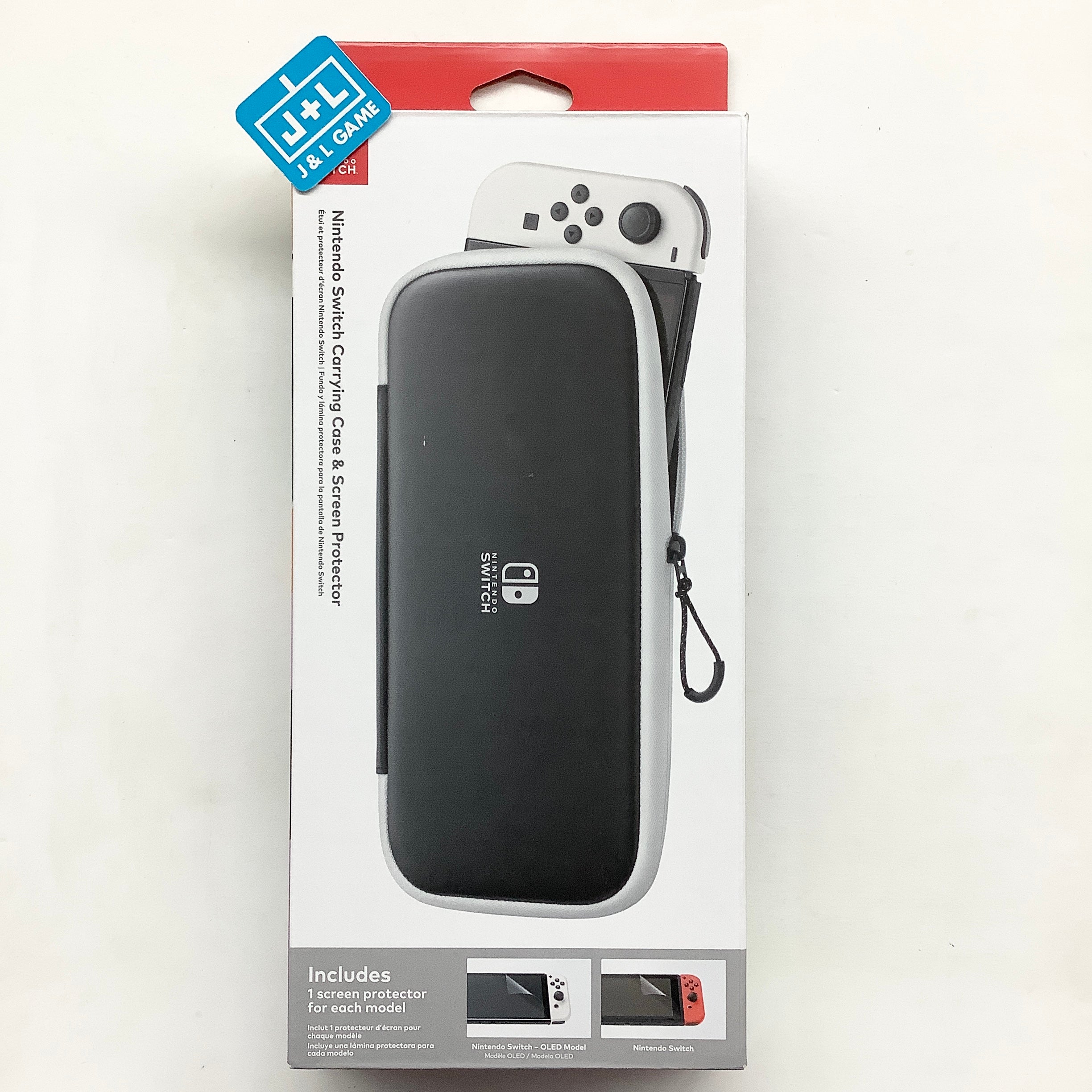 Nintendo Switch OLED Carrying Case & Screen Protector - (NSW) Nintendo Switch Accessories Nintendo   