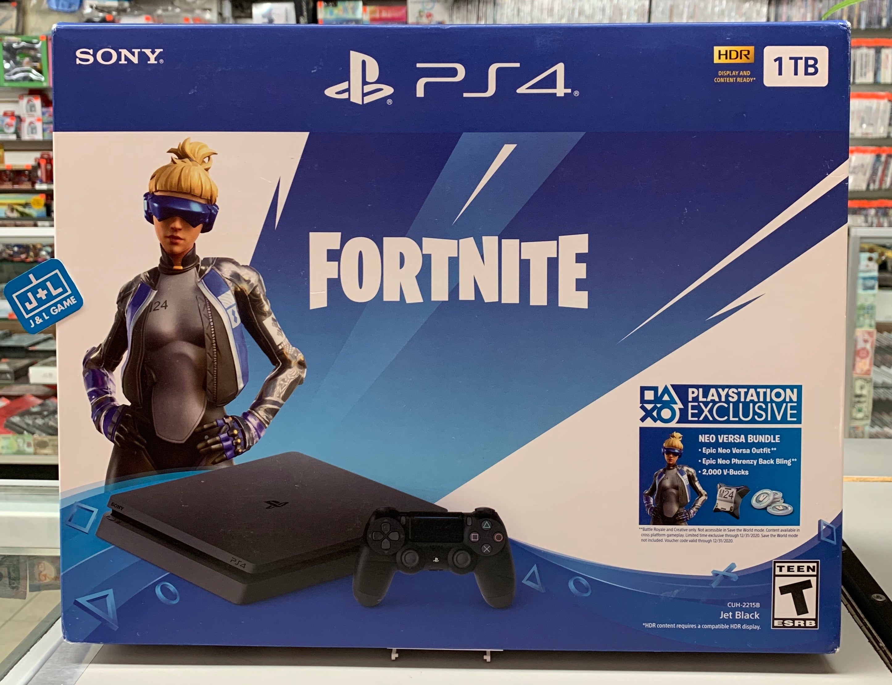 SONY PlayStation 4 Slim 1TB Console - Fortnite Bundle - (PS4) PlayStation 4 Consoles Sony   