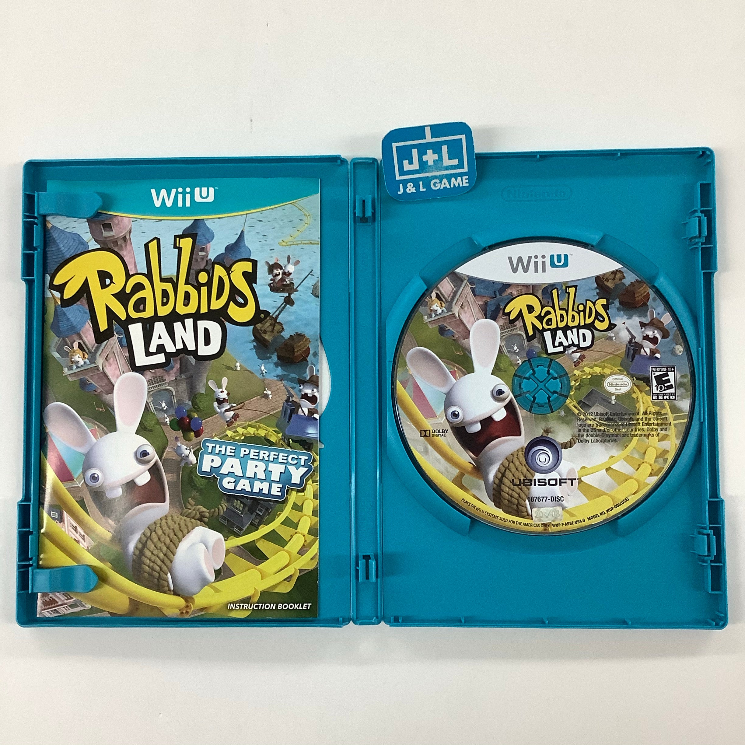 Rabbids Land - Nintendo Wii U [Pre-Owned] Video Games Ubisoft   