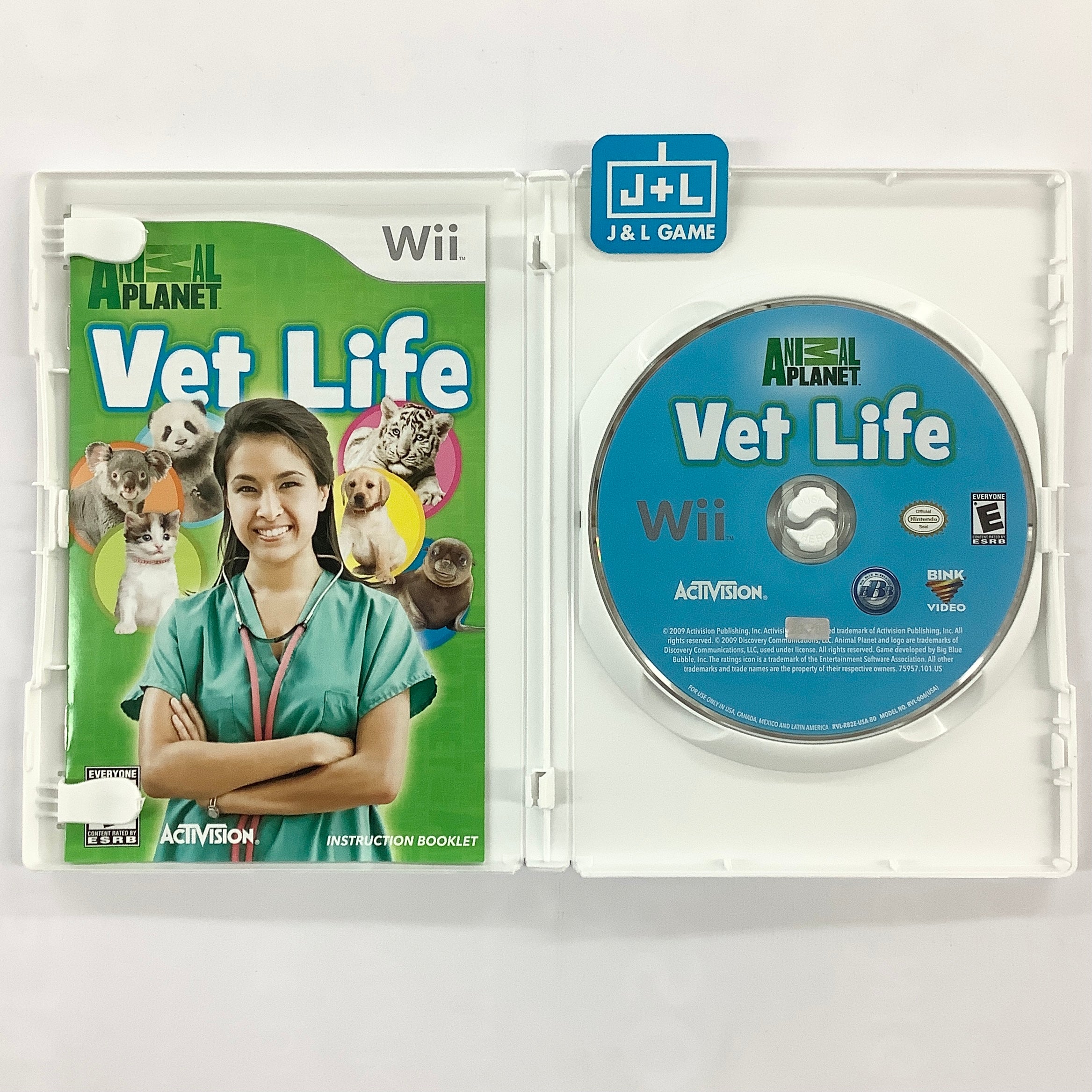 Animal Planet: Vet Life - Nintendo Wii [Pre-Owned] Video Games ACTIVISION   