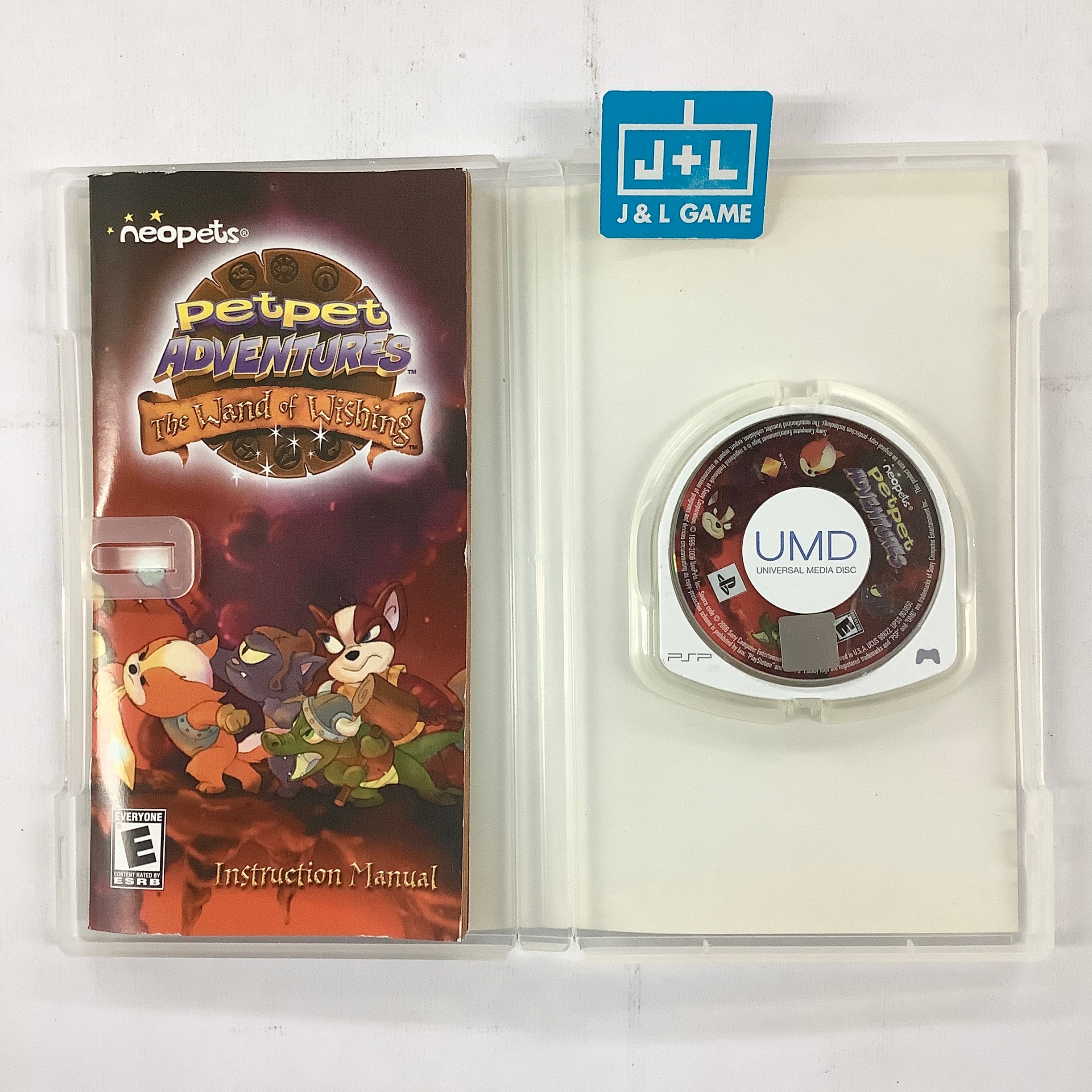 Neopets Petpet Adventures: The Wand of Wishing - SONY PSP [Pre-Owned] Video Games SCEA   