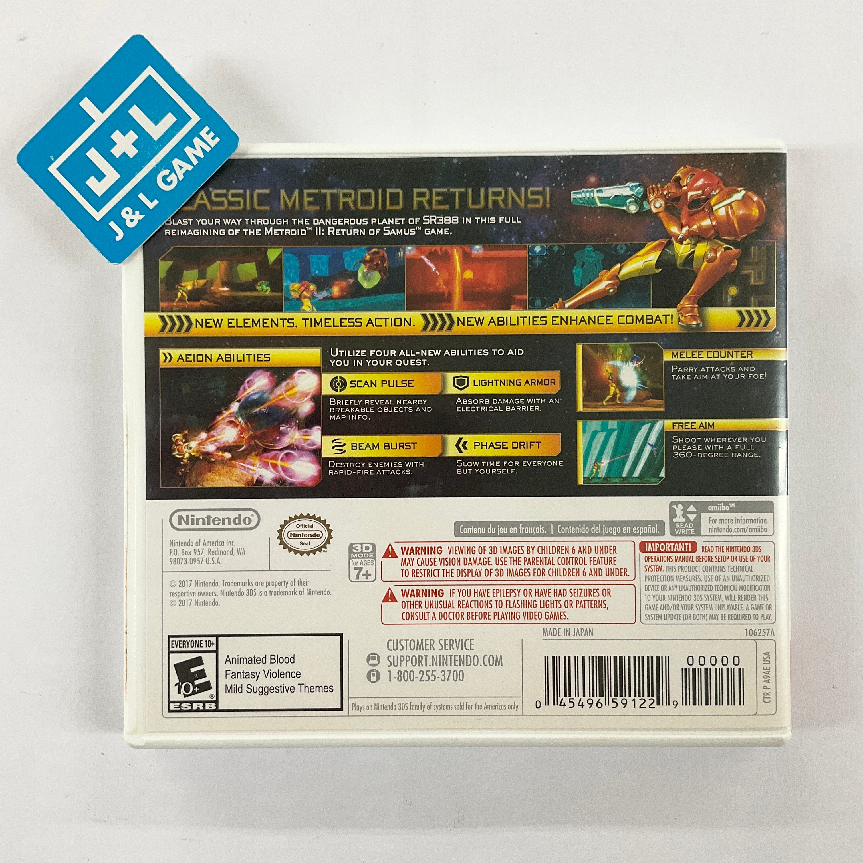 Metroid: Samus Returns - Nintendo 3DS [Pre-Owned] Video Games Nintendo   