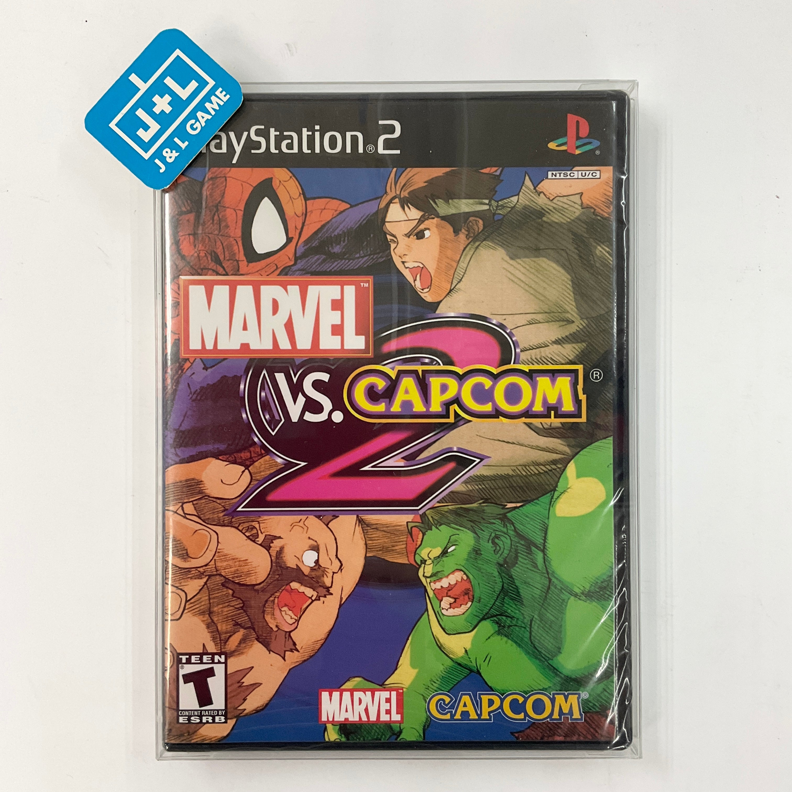 Marvel vs Capcom 2 - (PS2) PlayStation 2 Video Games Capcom   