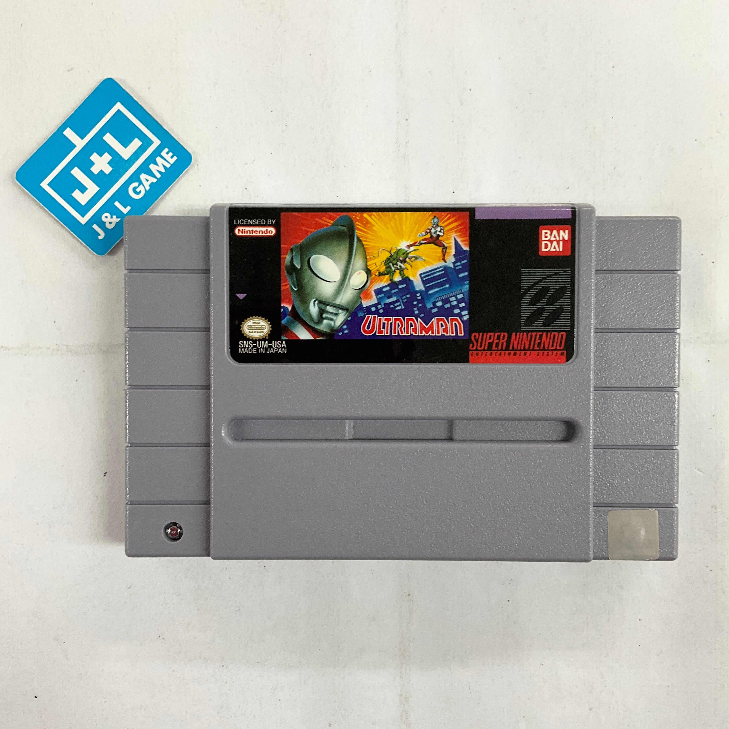 Ultraman - (SNES) Super Nintendo [Pre-Owned] Video Games Bandai   