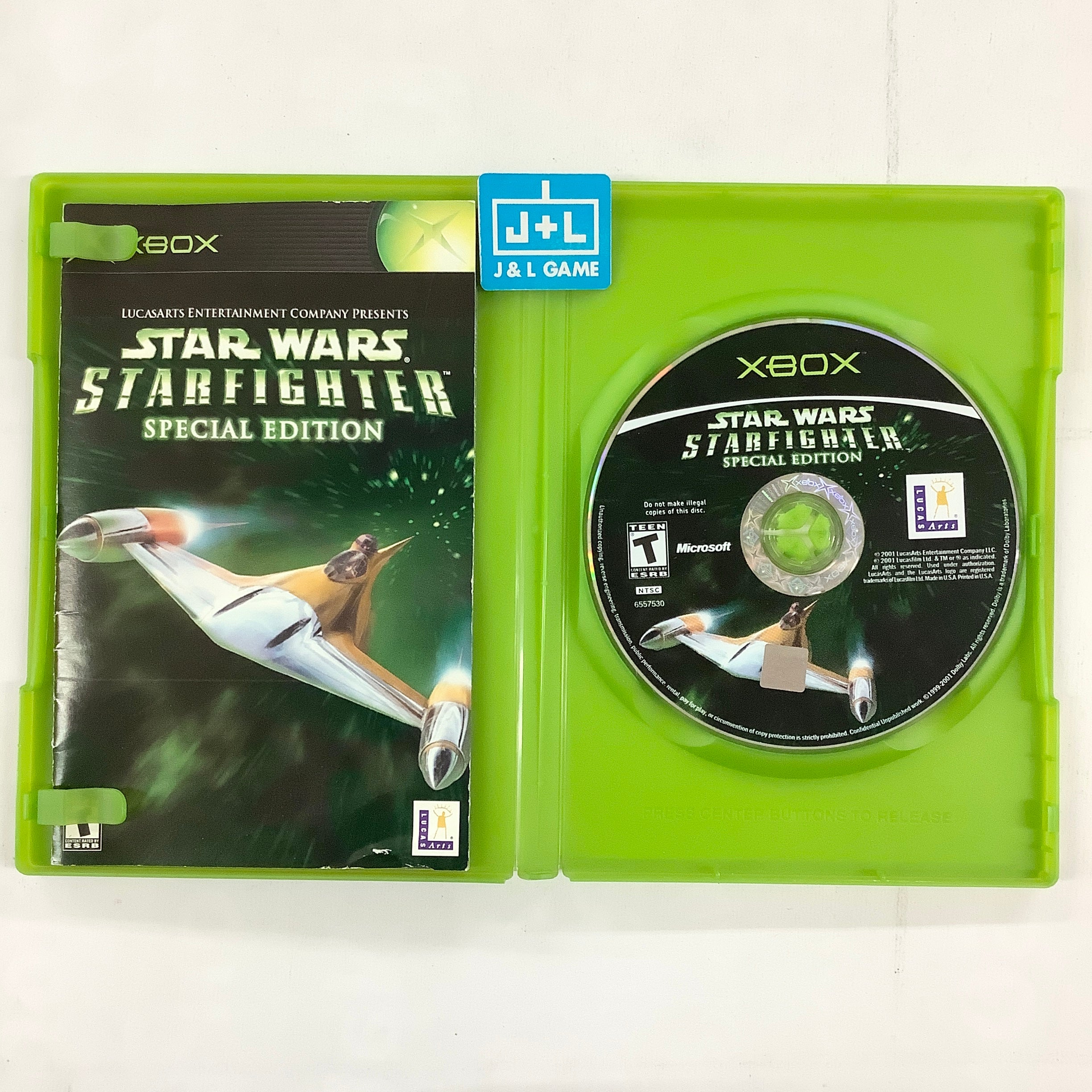 Star Wars Starfighter: Special Edition - (XB) Xbox [Pre-Owned] Video Games LucasArts   
