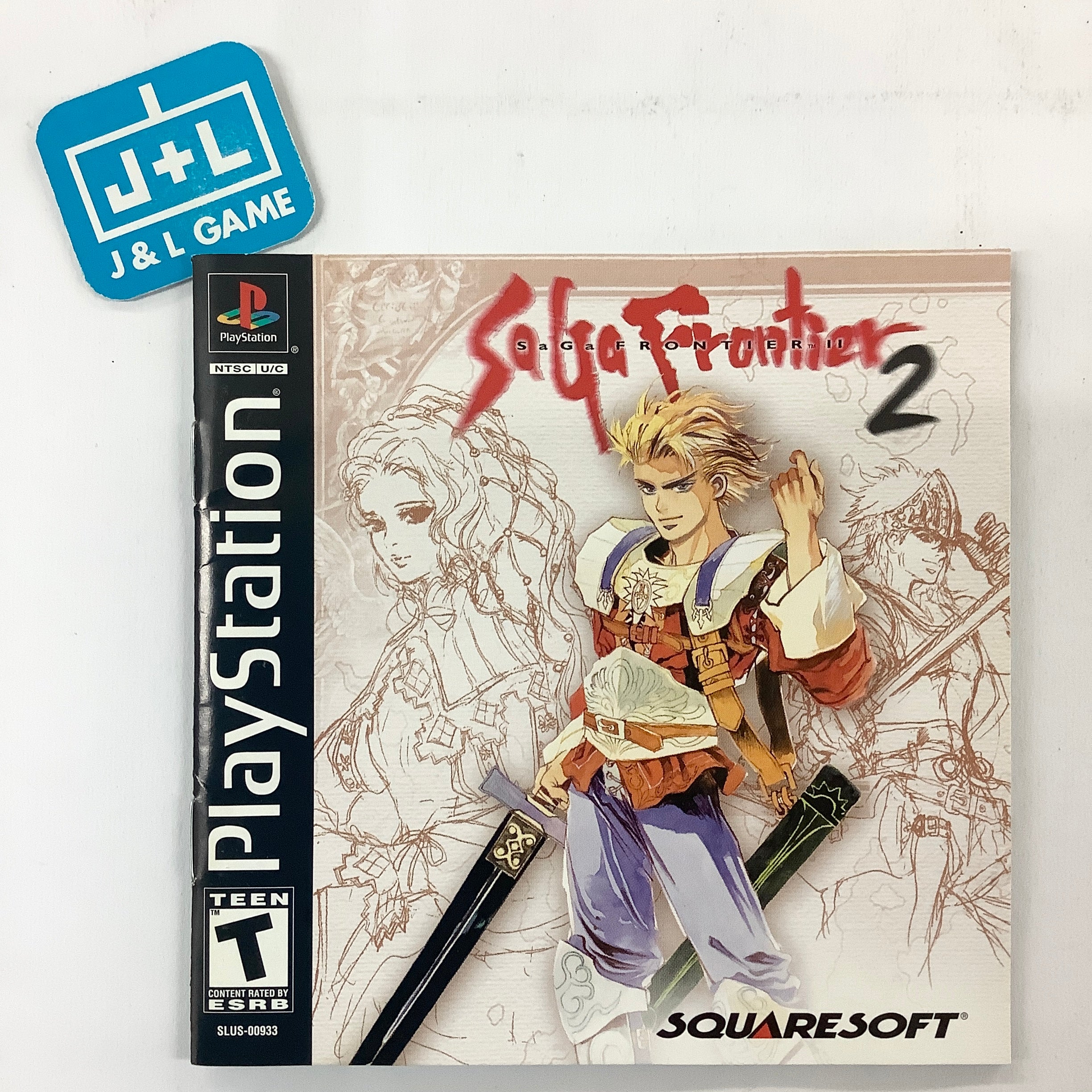 SaGa Frontier 2 - (PS1) PlayStation 1 [Pre-Owned] Video Games Square EA   