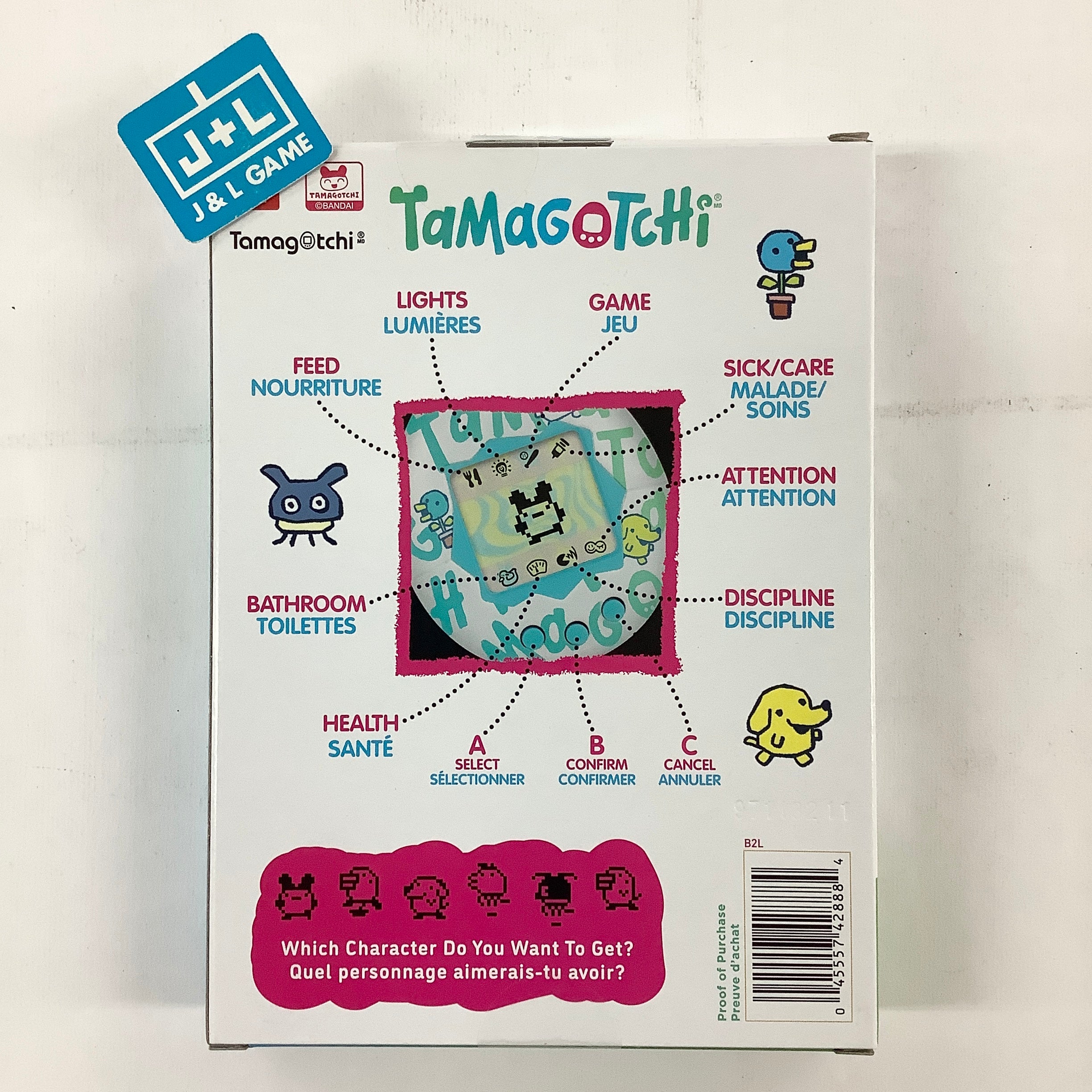 The Original Tamagotchi (Gen 2) (Retro Flowers) - Tamagotchi Toy Tamagotchi   