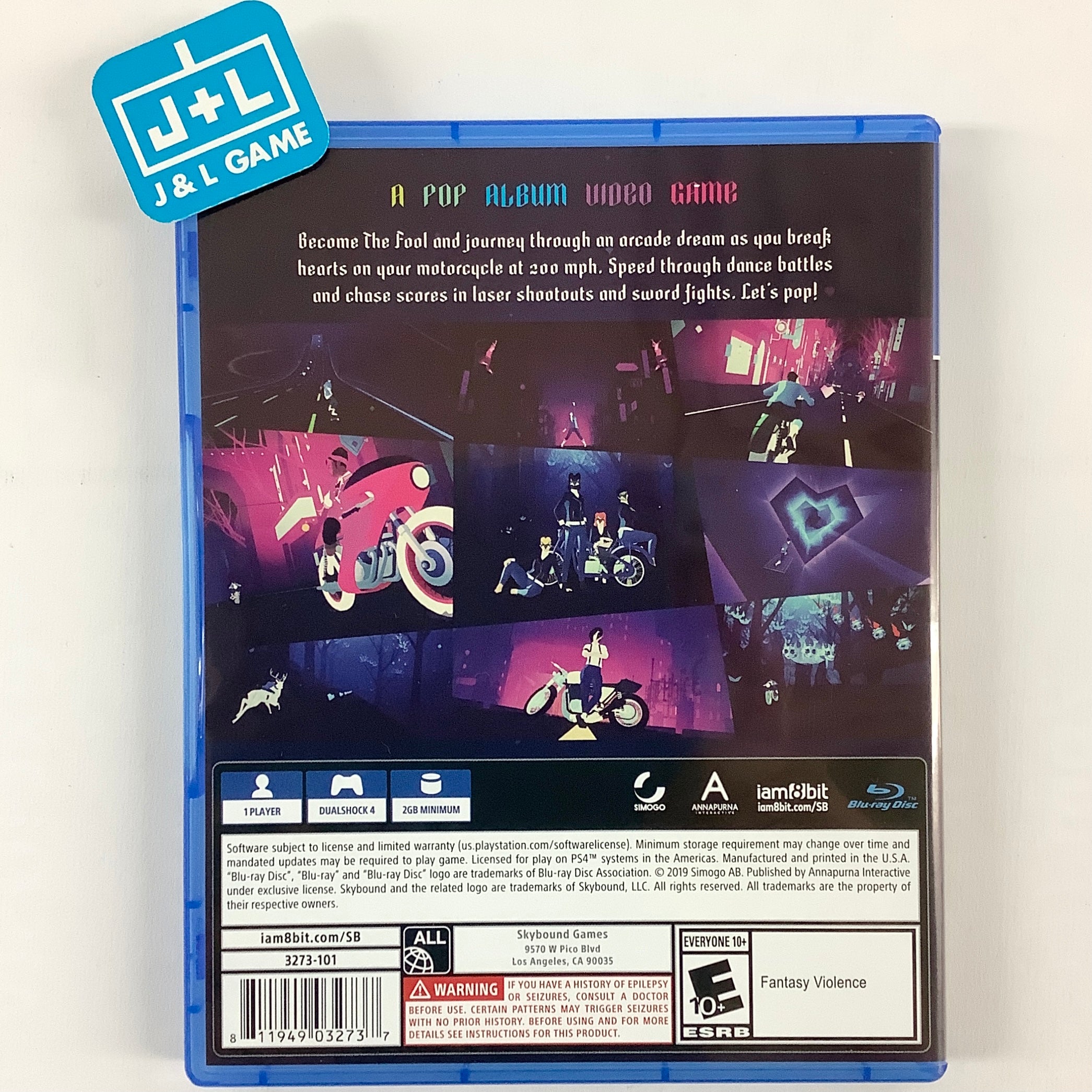 Sayonara Wild Hearts - (PS4) PlayStation 4 [UNBOXING] Video Games iam8bit   