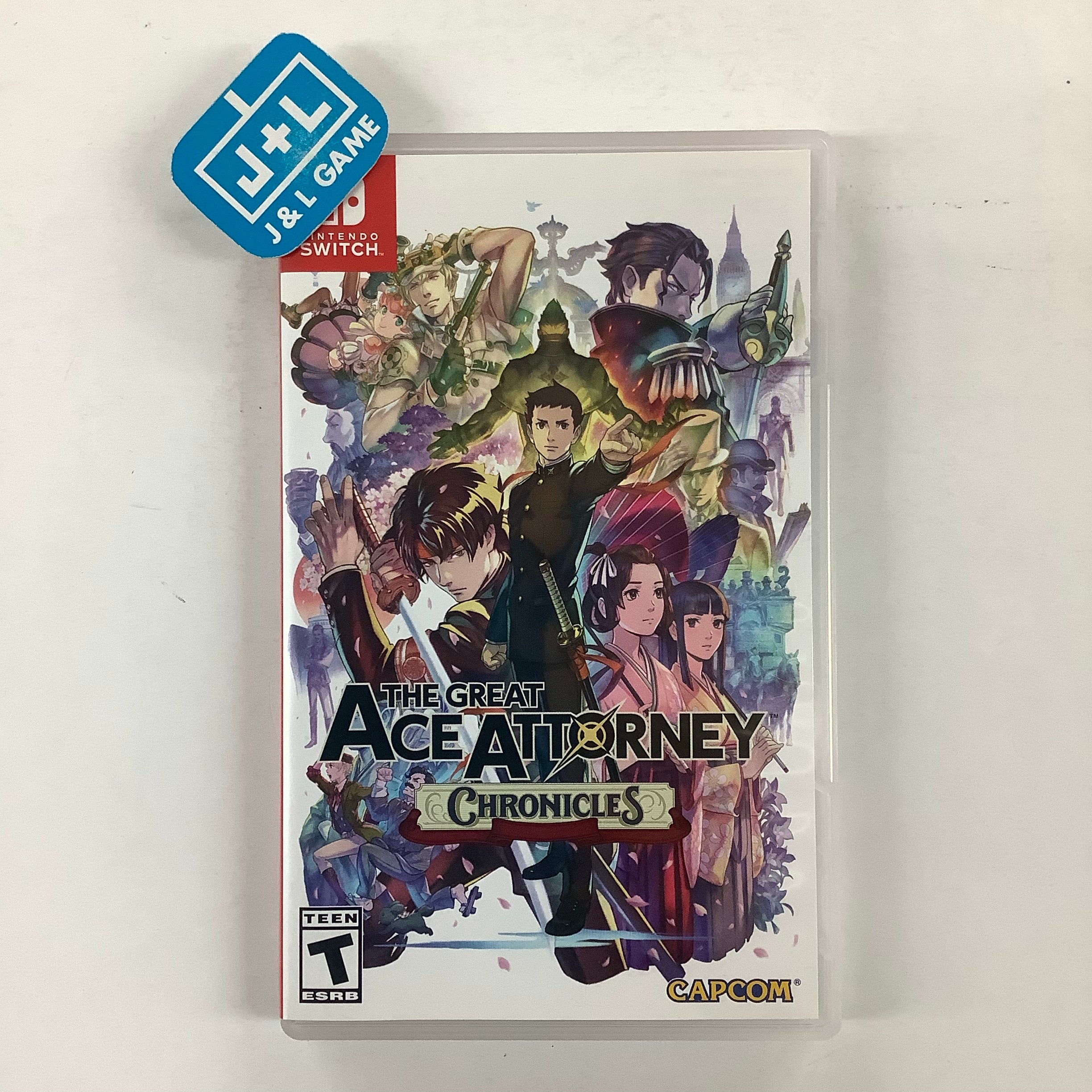 The Great Ace Attorney Chronicles - (NSW) Nintendo Switch [Pre-Owned] Video Games Capcom   