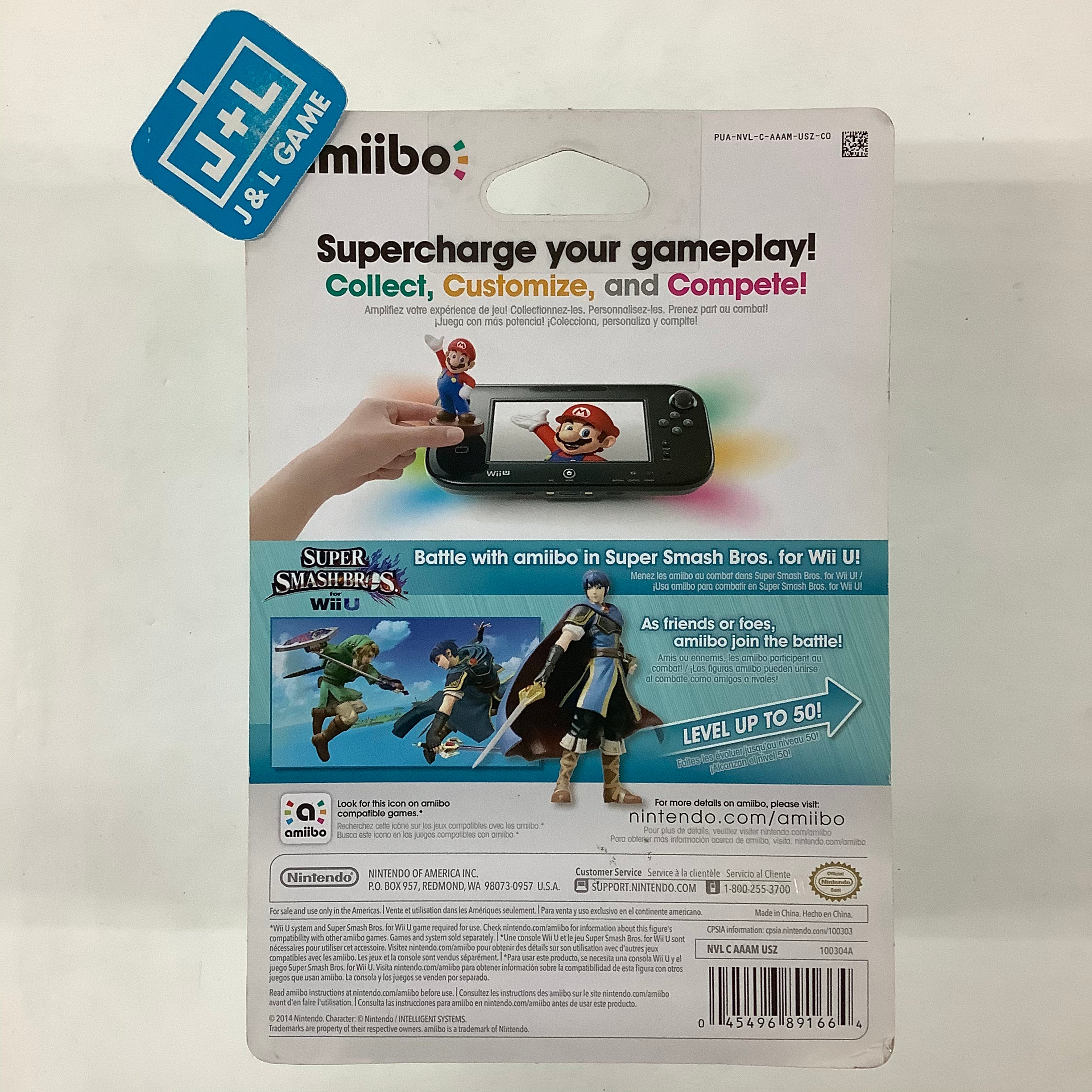 Marth (Super Smash Bros. series) - Nintendo WiiU Amiibo Amiibo Nintendo   