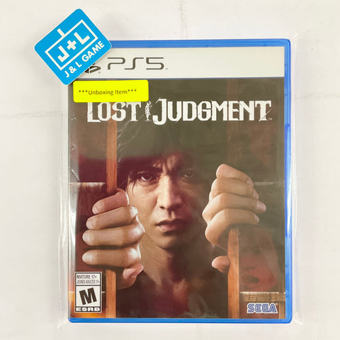 Lost Judgment - (PS5) PlayStation 5 [UNBOXING] Video Games SEGA   