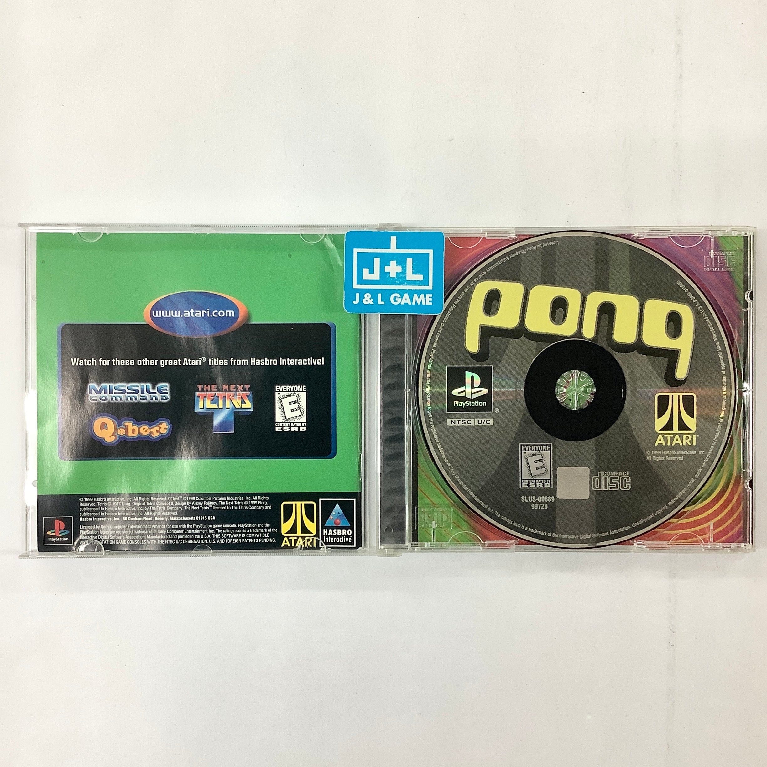 Pong: The Next Level - (PS1) PlayStation 1 [Pre-Owned] Video Games Hasbro Interactive   