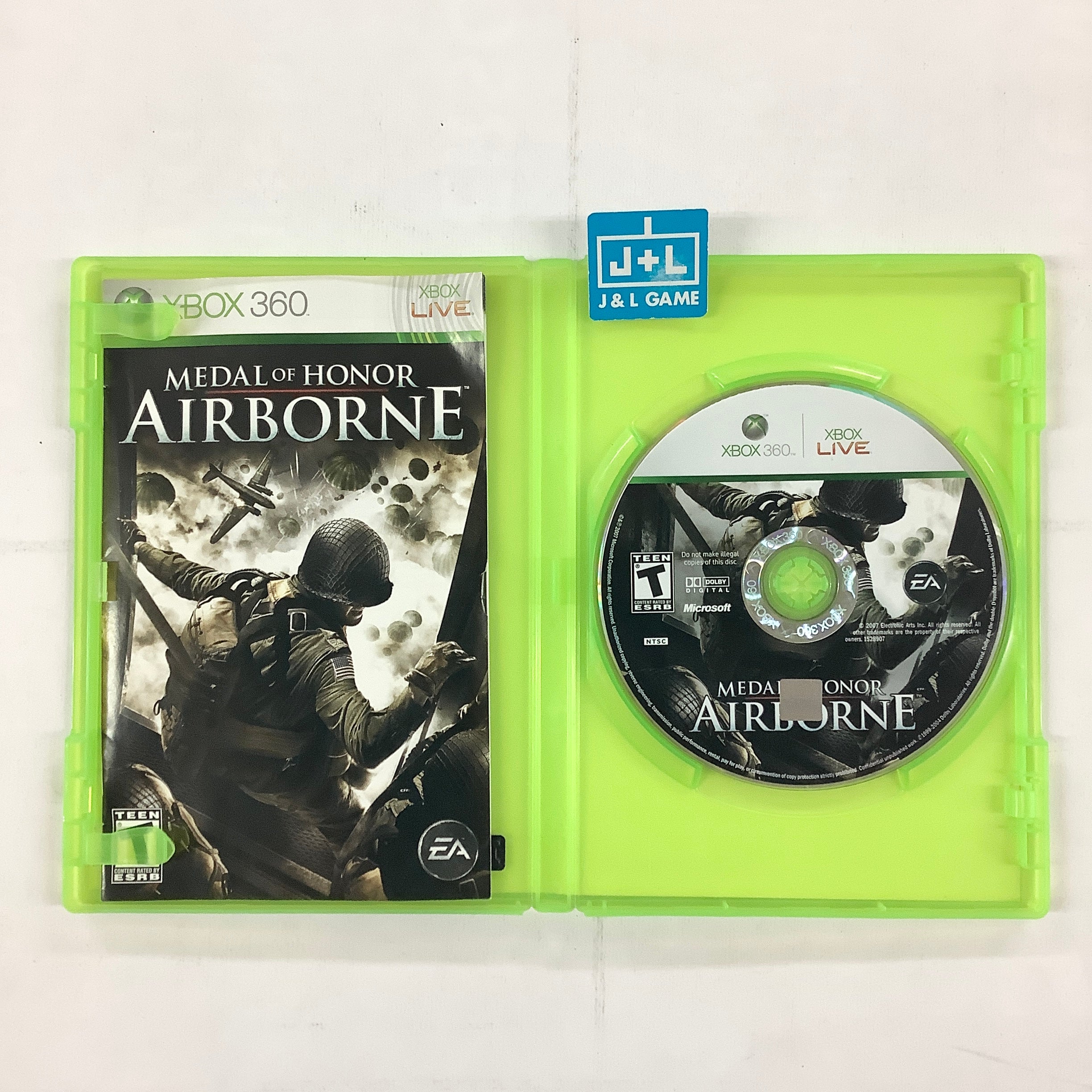 Medal of Honor: Airborne - Xbox 360 [Pre-Owned] Video Games Electronic Arts   