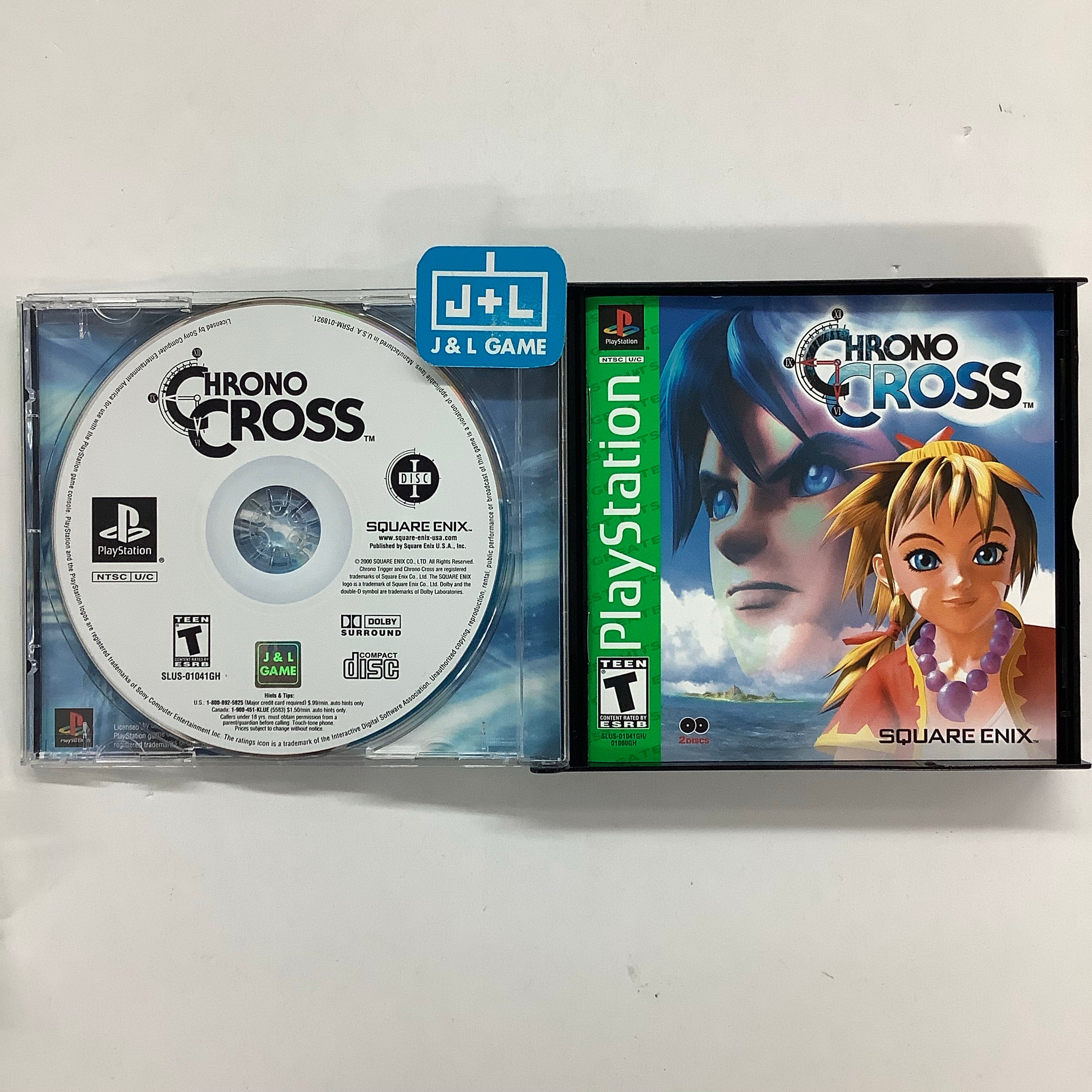 Chrono Cross (Greatest Hits) - (PS1) PlayStation 1 [Pre-Owned] Video Games Square EA   