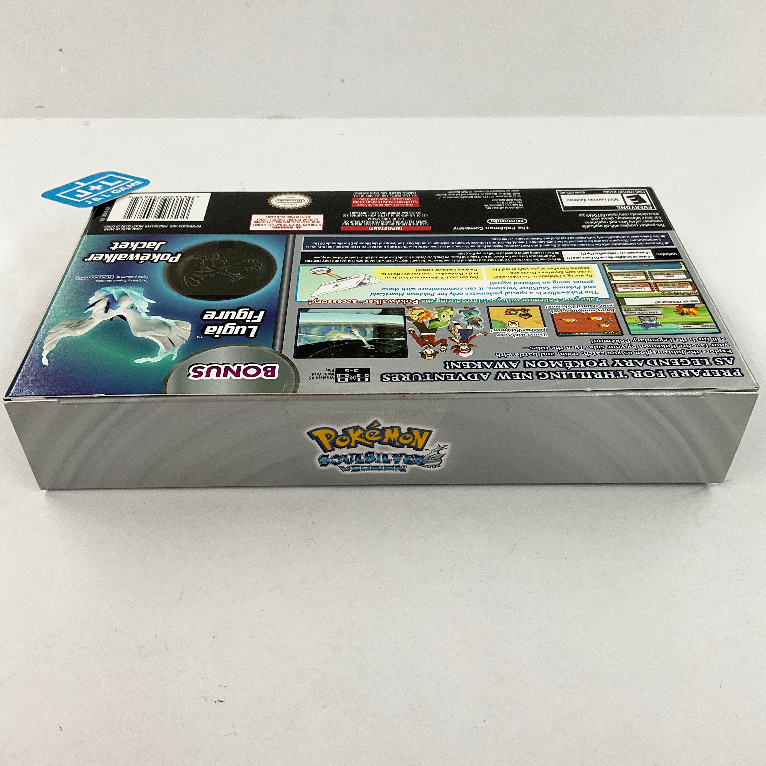 Pokemon SoulSilver Version (w/Bonus Figure & Pokewalker Jacket) (#2) - (NDS) Nintendo DS Video Games Nintendo   