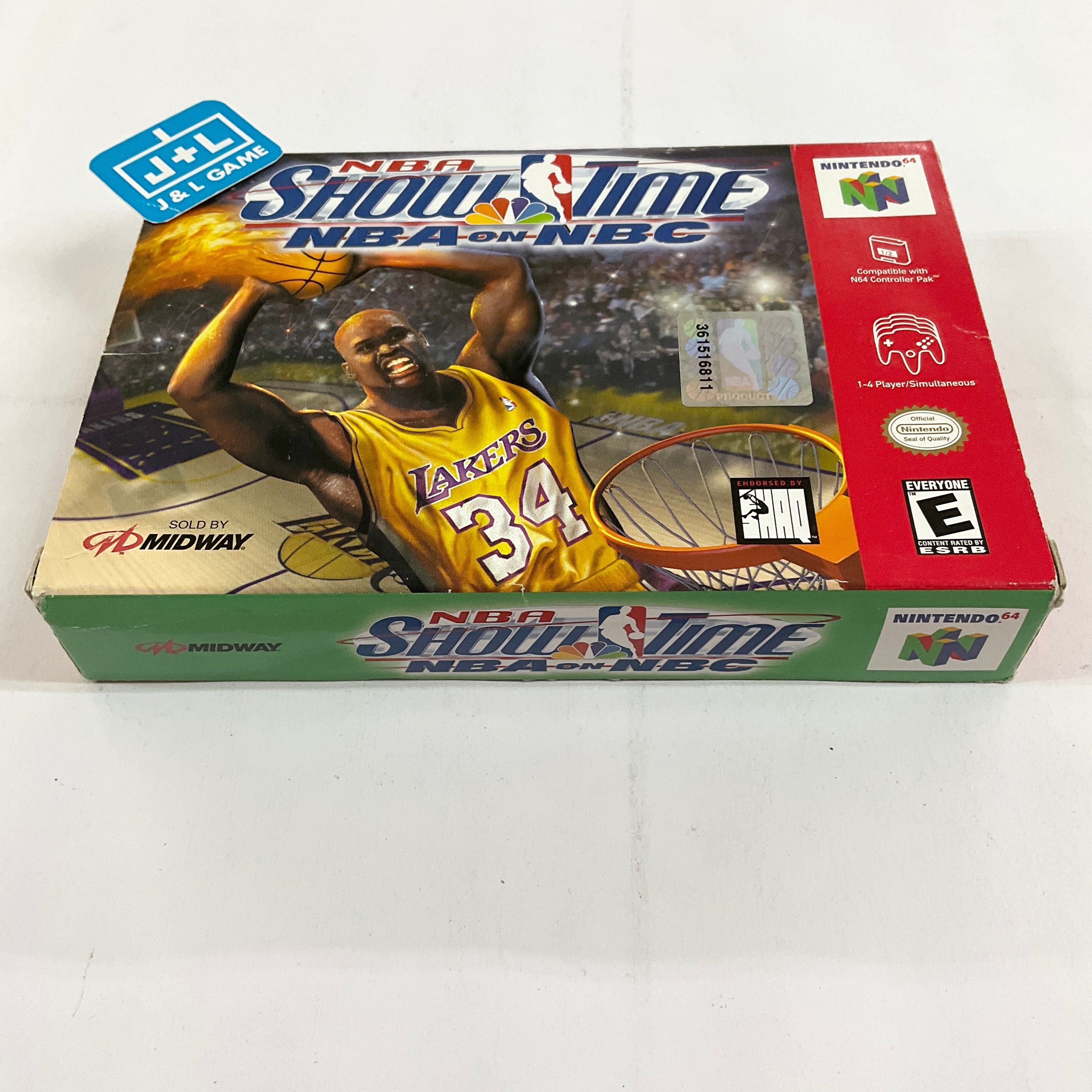 NBA Showtime: NBA on NBC - (N64) Nintendo 64 [Pre-Owned] Video Games Midway   