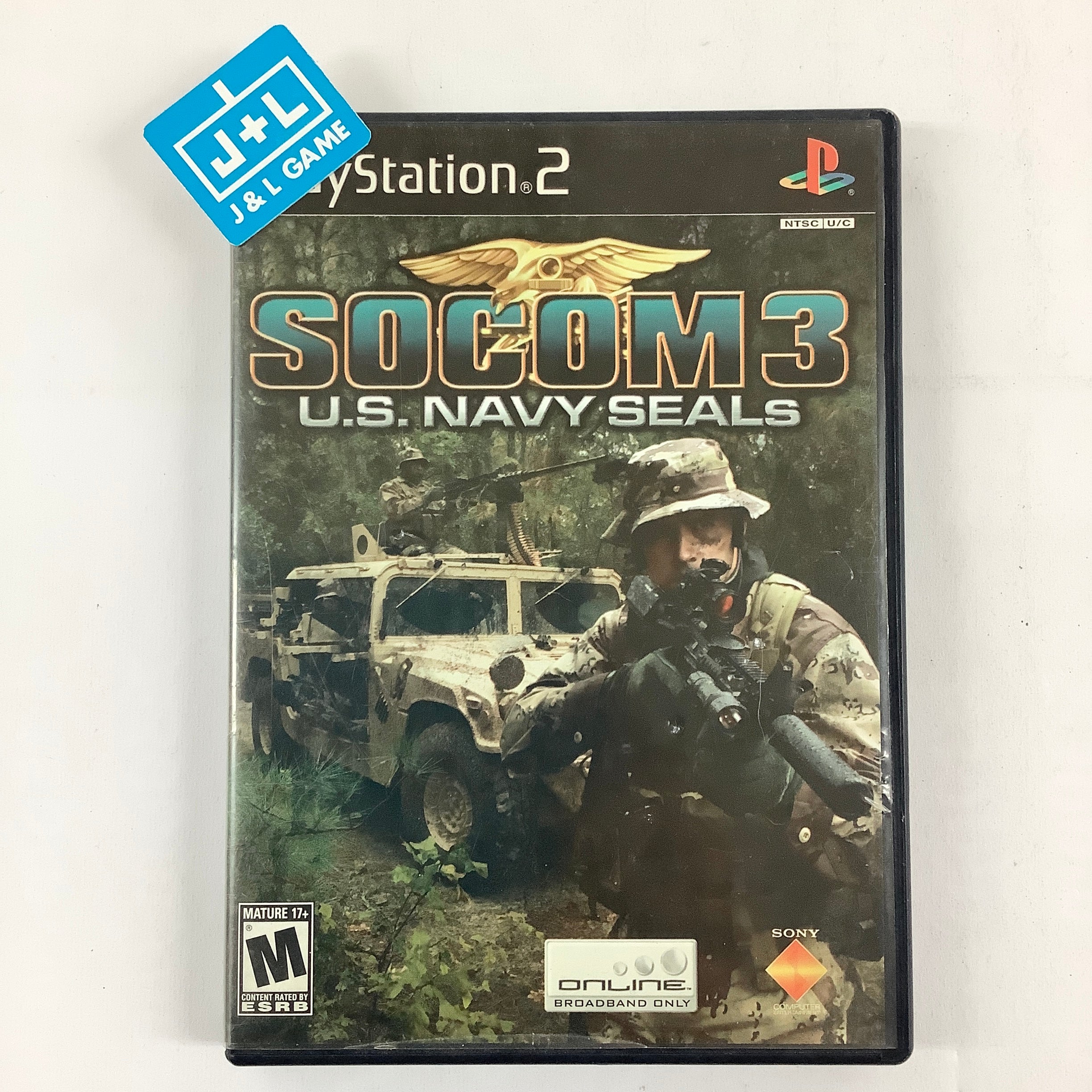 SOCOM 3: U.S. Navy SEALs - (PS2) PlayStation 2 [Pre-Owned] Video Games SCEA   