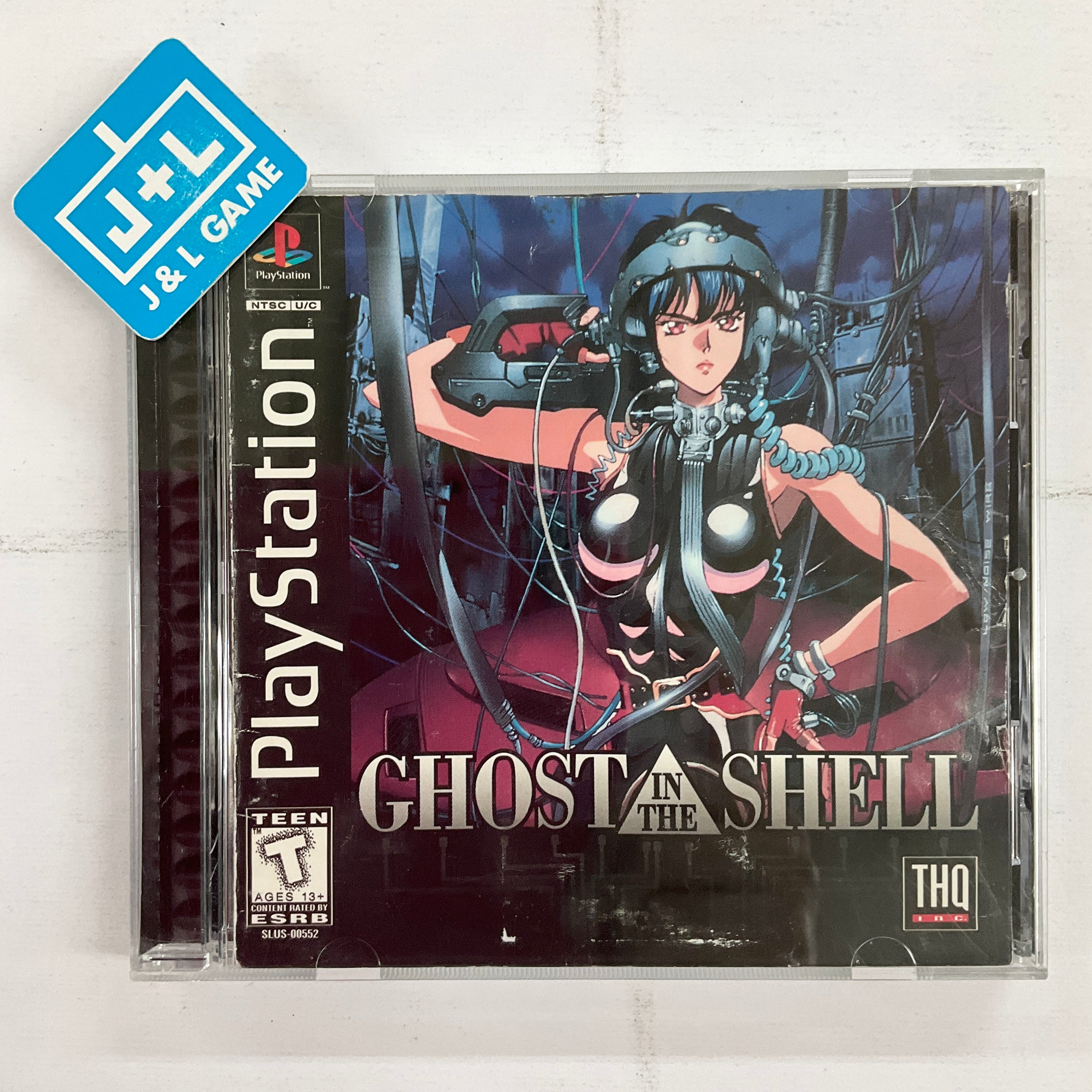 Ghost in the Shell - (PS1) PlayStation 1 [Pre-Owned] Video Games THQ   