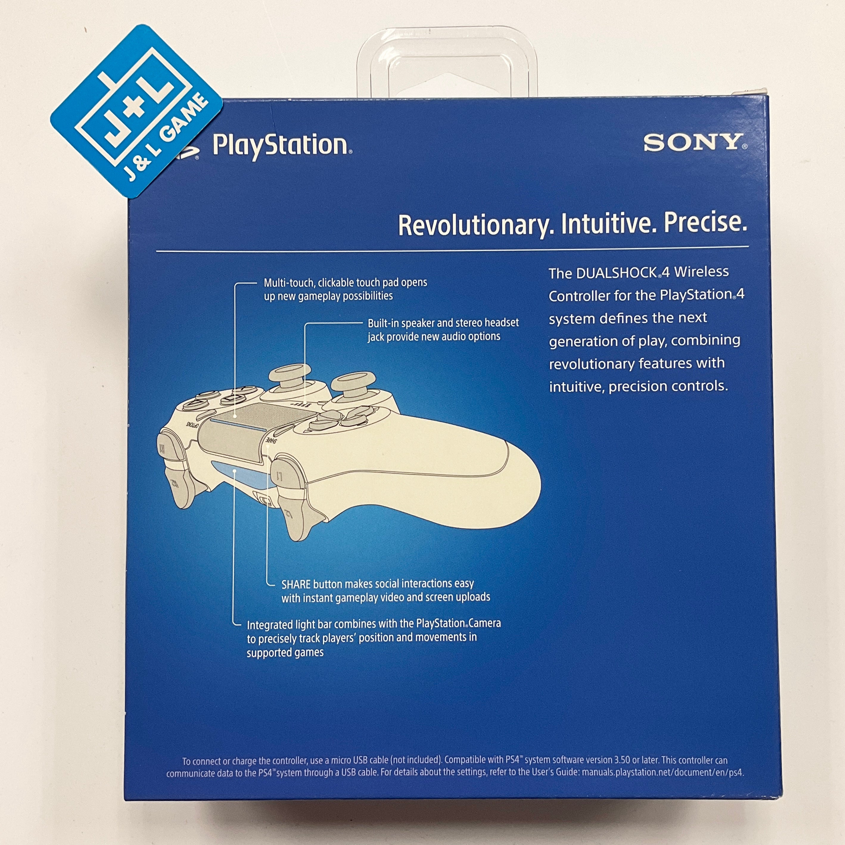SONY Dualshock 4 Wireless Controller (Sunset Orange) - (PS4) PlayStation 4 Accessories Sony   