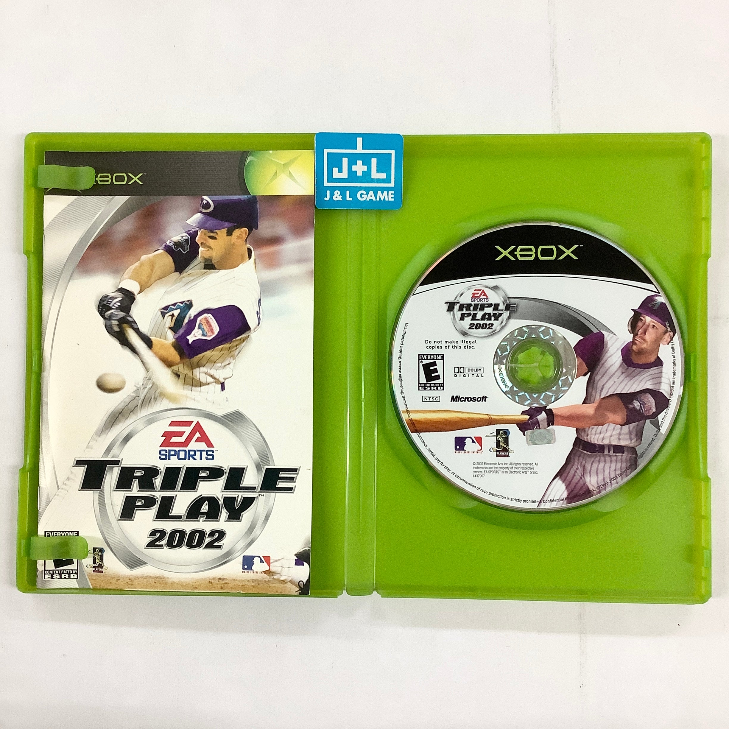 Triple Play 2002 - (XB) Xbox [Pre-Owned] Video Games Electronic Arts   