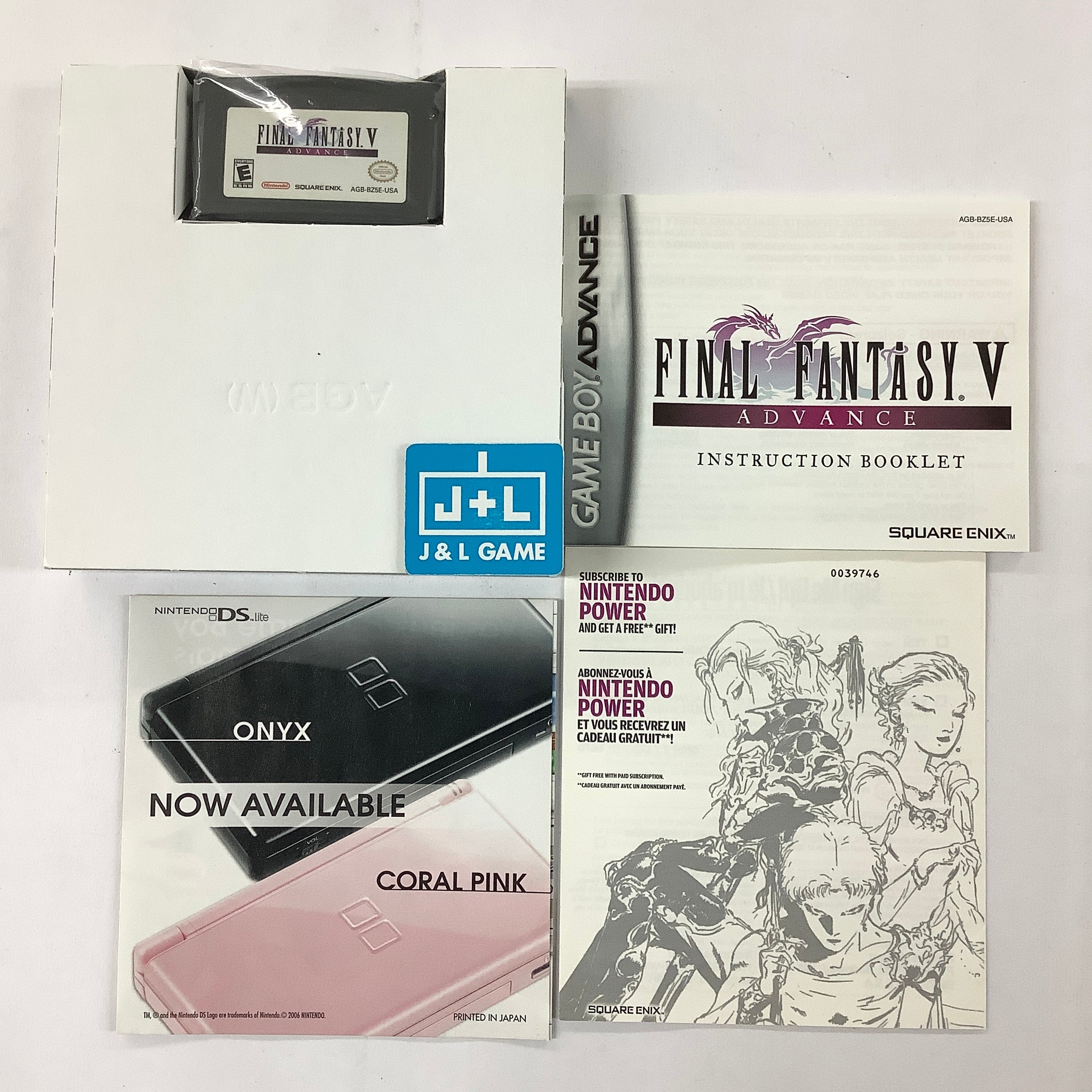 Final Fantasy V Advance - (GBA) Game Boy Advance [Pre-Owned] | J&L