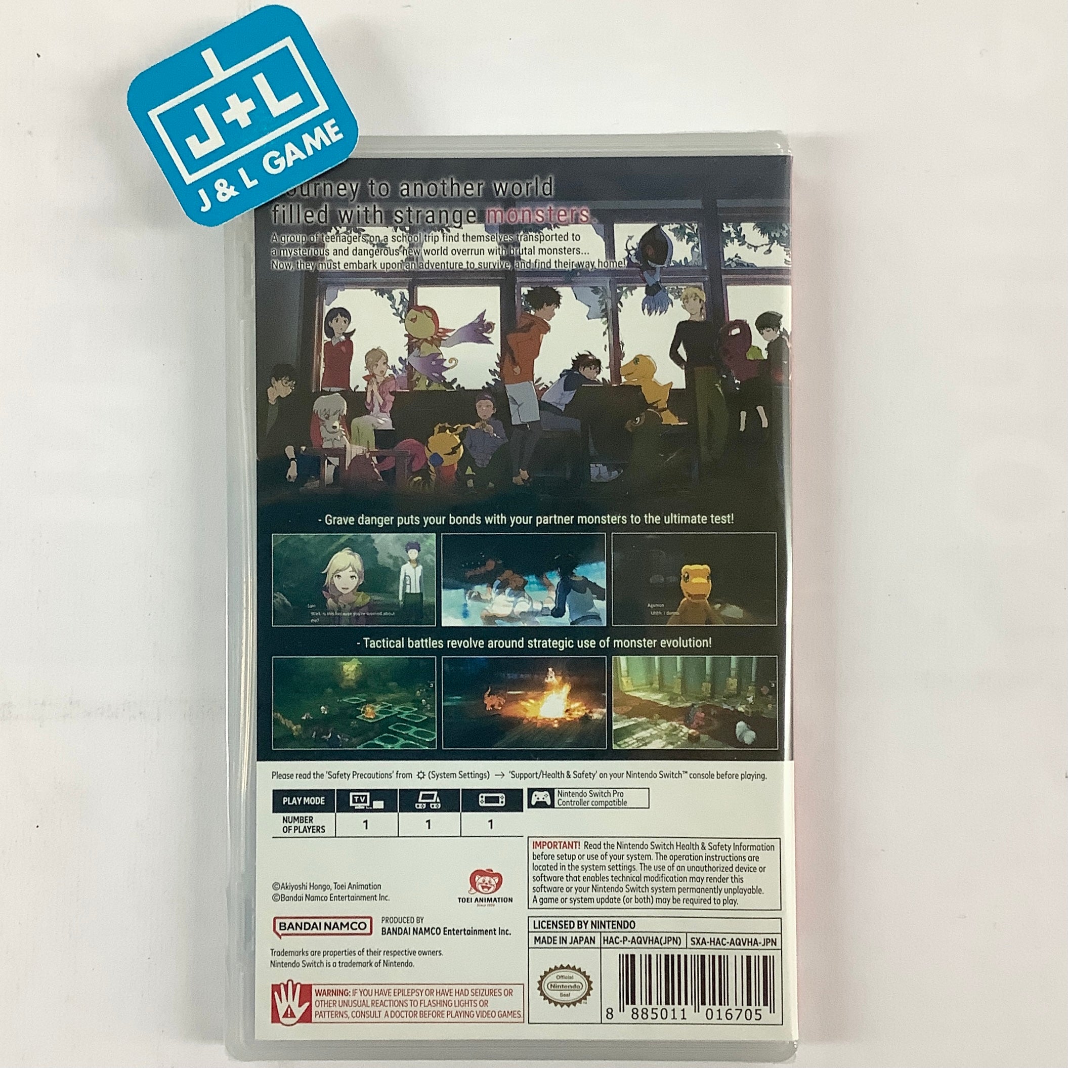 Digimon Survive (English Subtitle) - (NSW) Nintendo Switch (Asia Import) Video Games BANDAI NAMCO Entertainment   