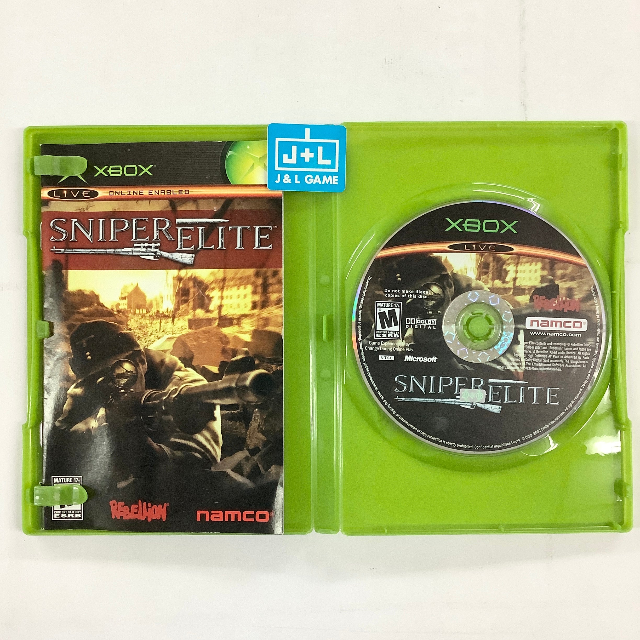 Sniper Elite - (XB) Xbox [Pre-Owned] Video Games Namco   